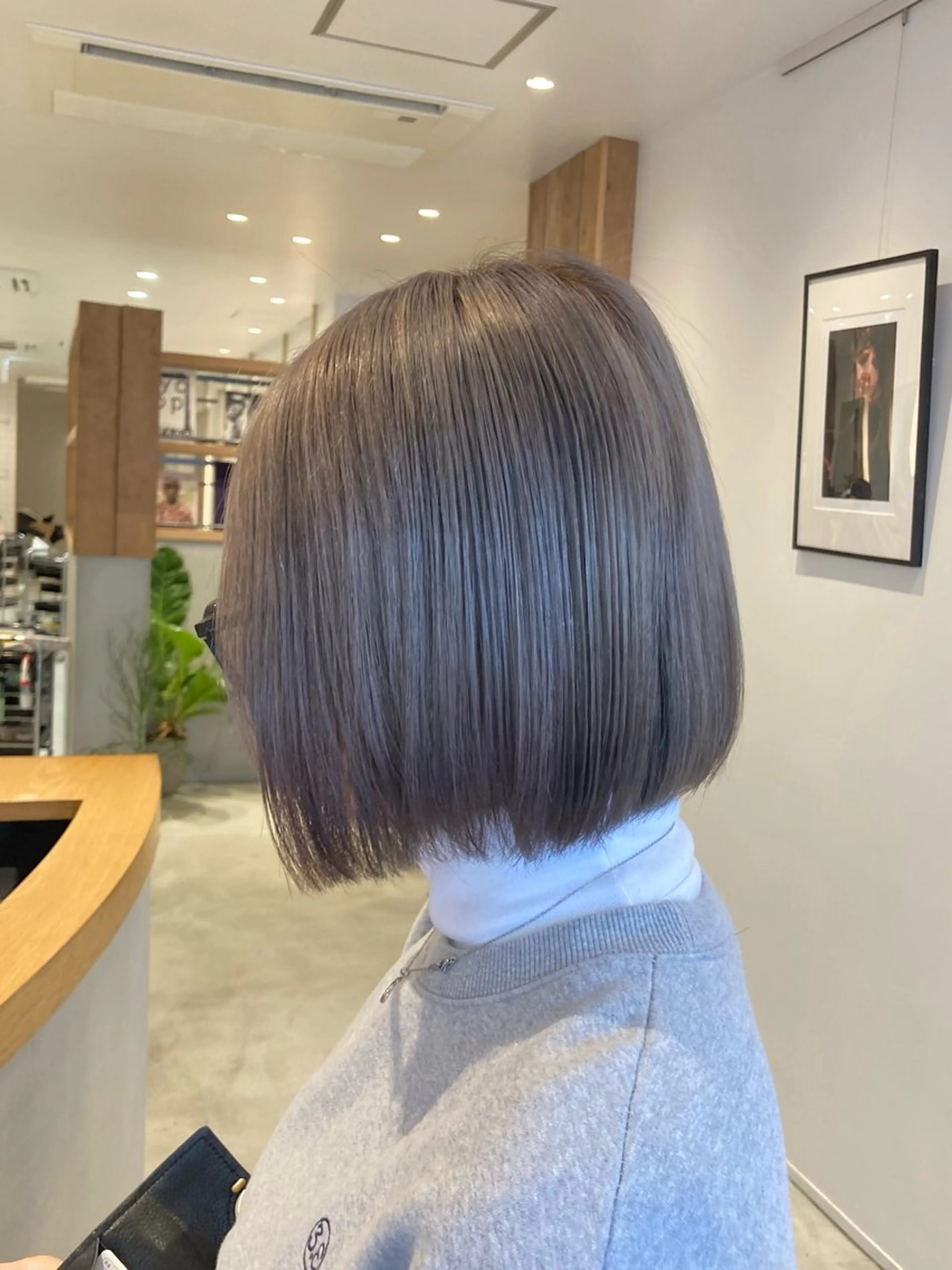 ショート 中山 優里のヘアスタイル