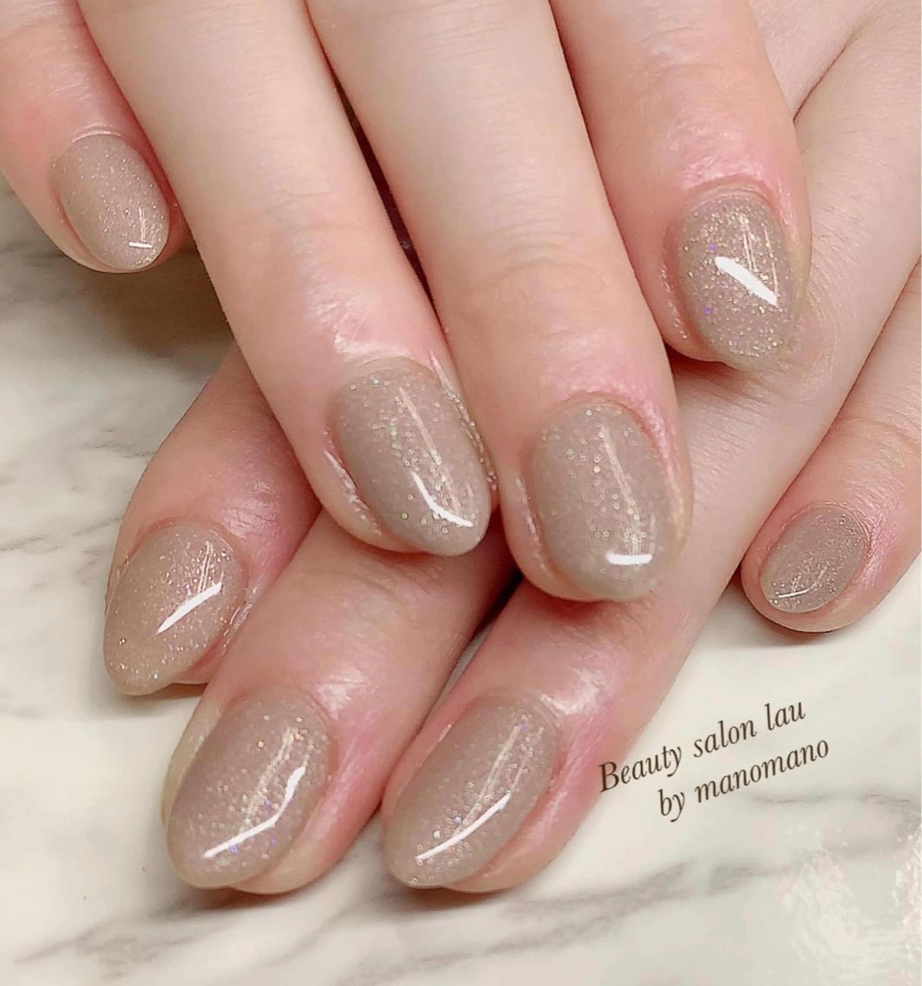ネイル ハンドネイル ラウバイマノマノ なかざとのネイルデザイン