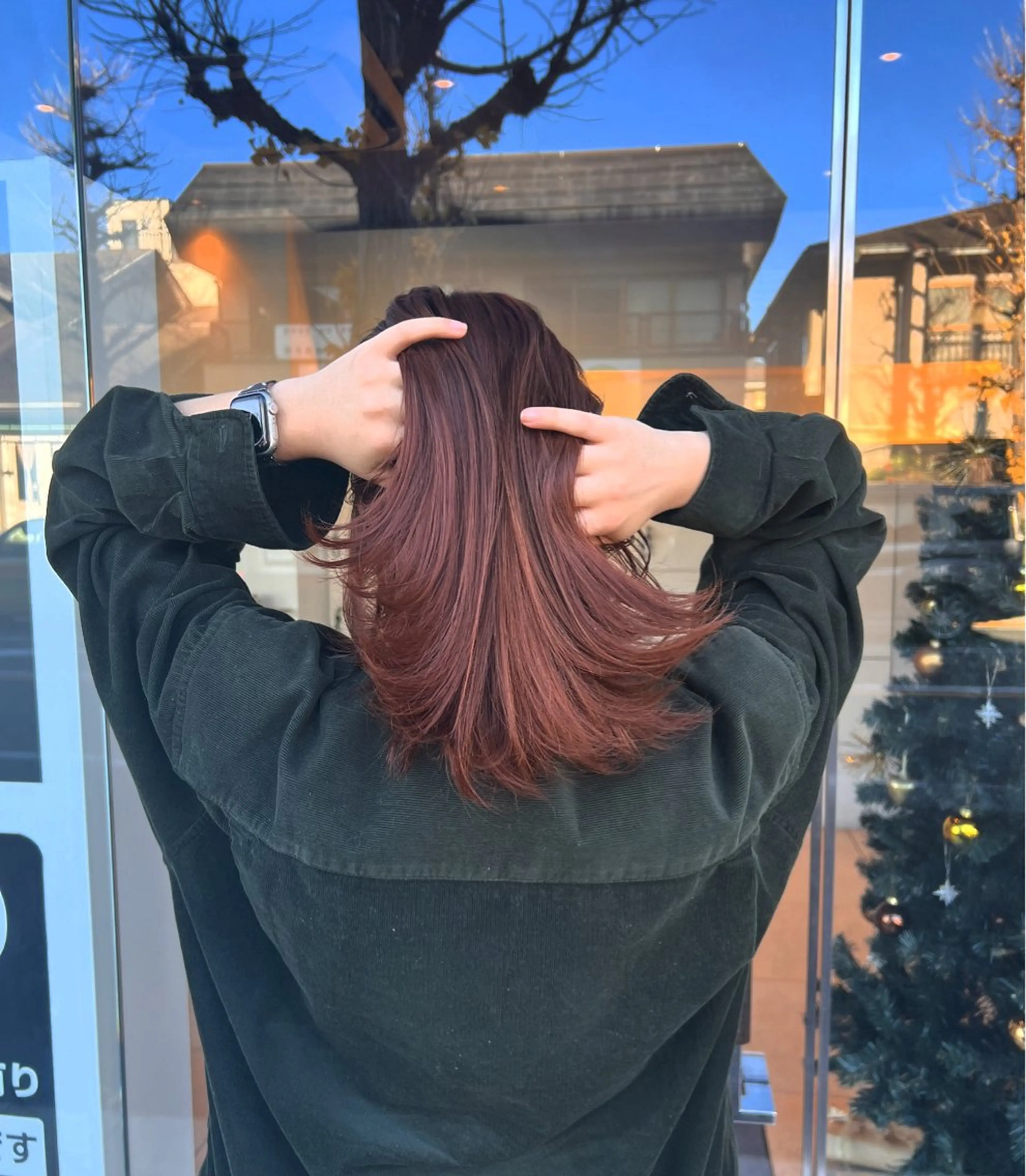 カラー リリカ🐈⬛ブリー チカラー/上永谷のヘアスタイル