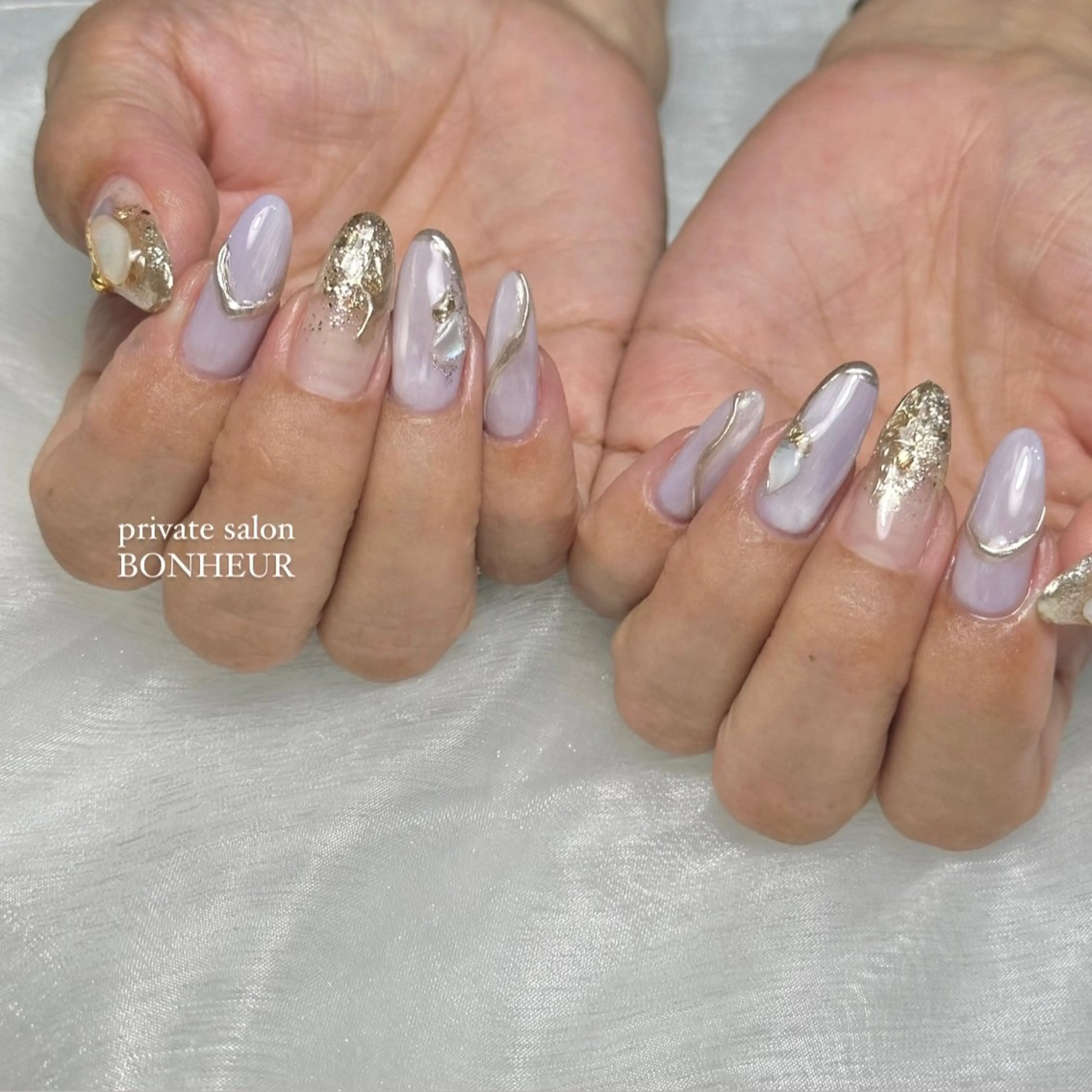 ネイル ハンドネイル BONHEUR Annaのネイルデザイン