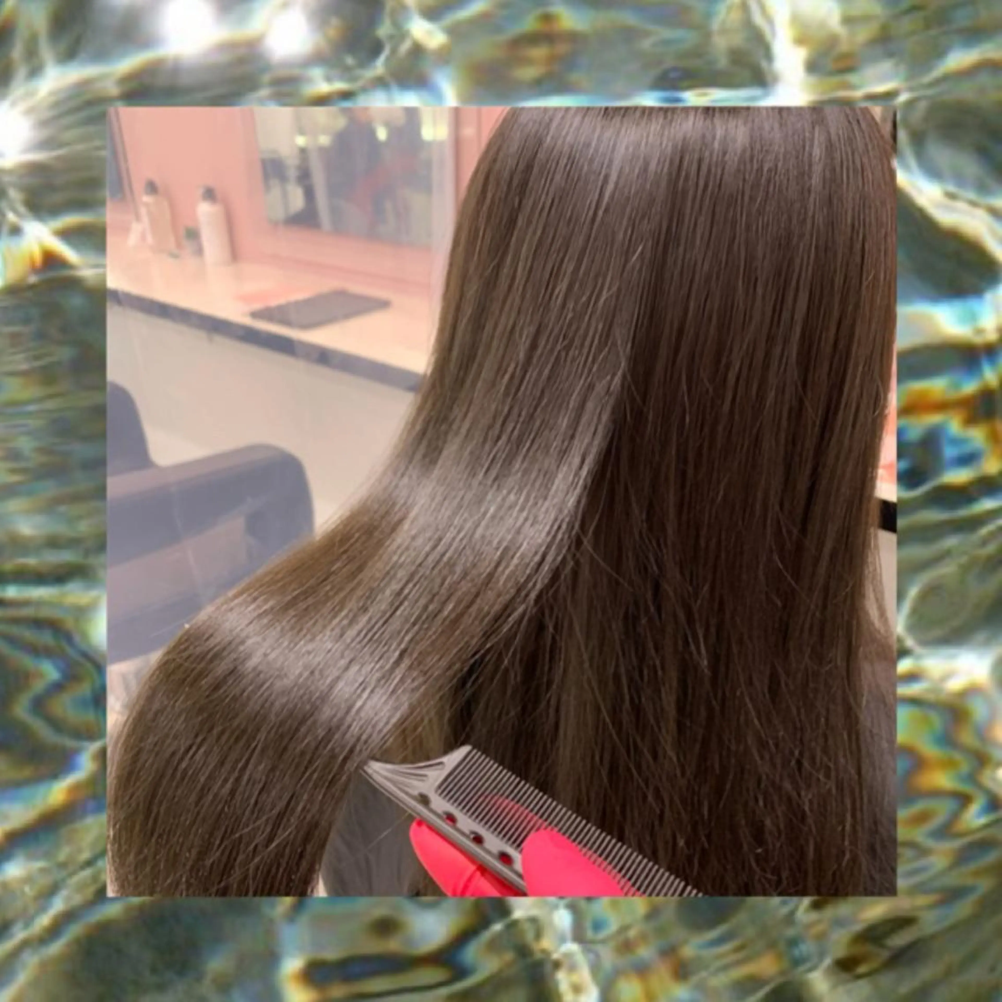 ロング カラー ヘアアレンジ メンズ キッズ ネイル マツエク・マツパ 透明感カラー/推しカ ラー☁️JURAのヘアスタイル