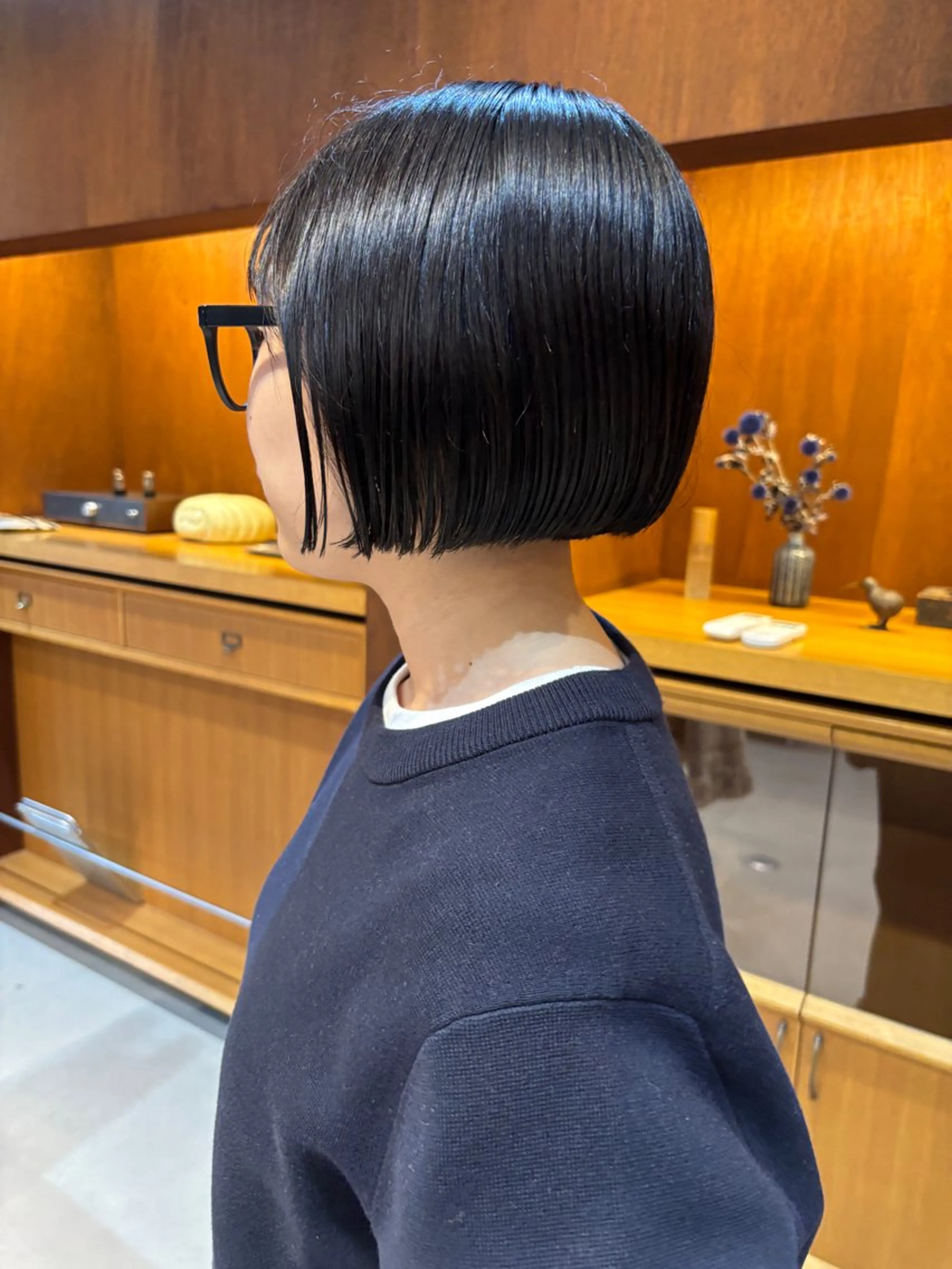 ショート カラー Chiho / 梅田 / ボブ/ パーマのヘアスタイル