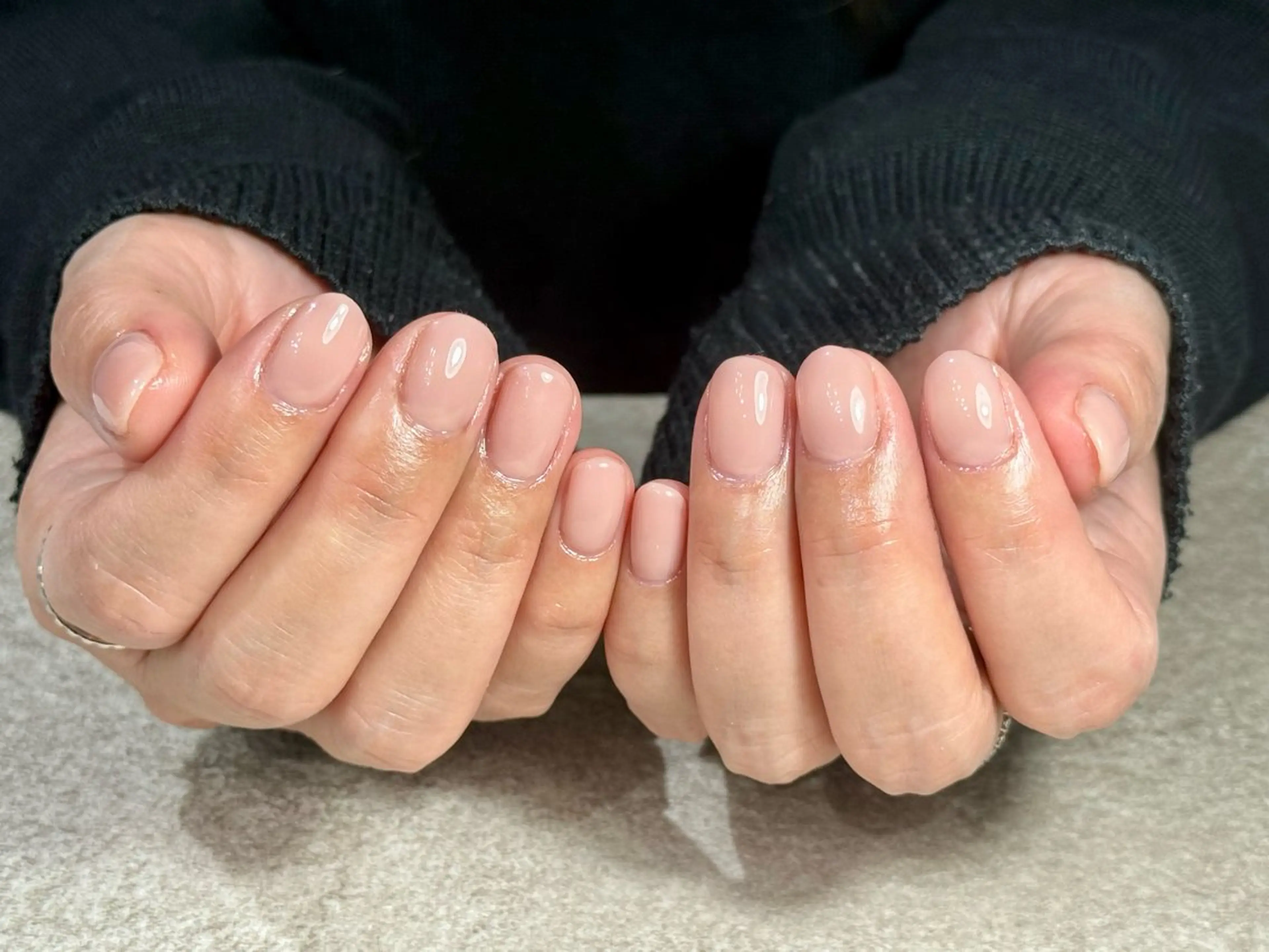 ネイル ピンク Coco akari 大阪天王寺のネイルデザイン