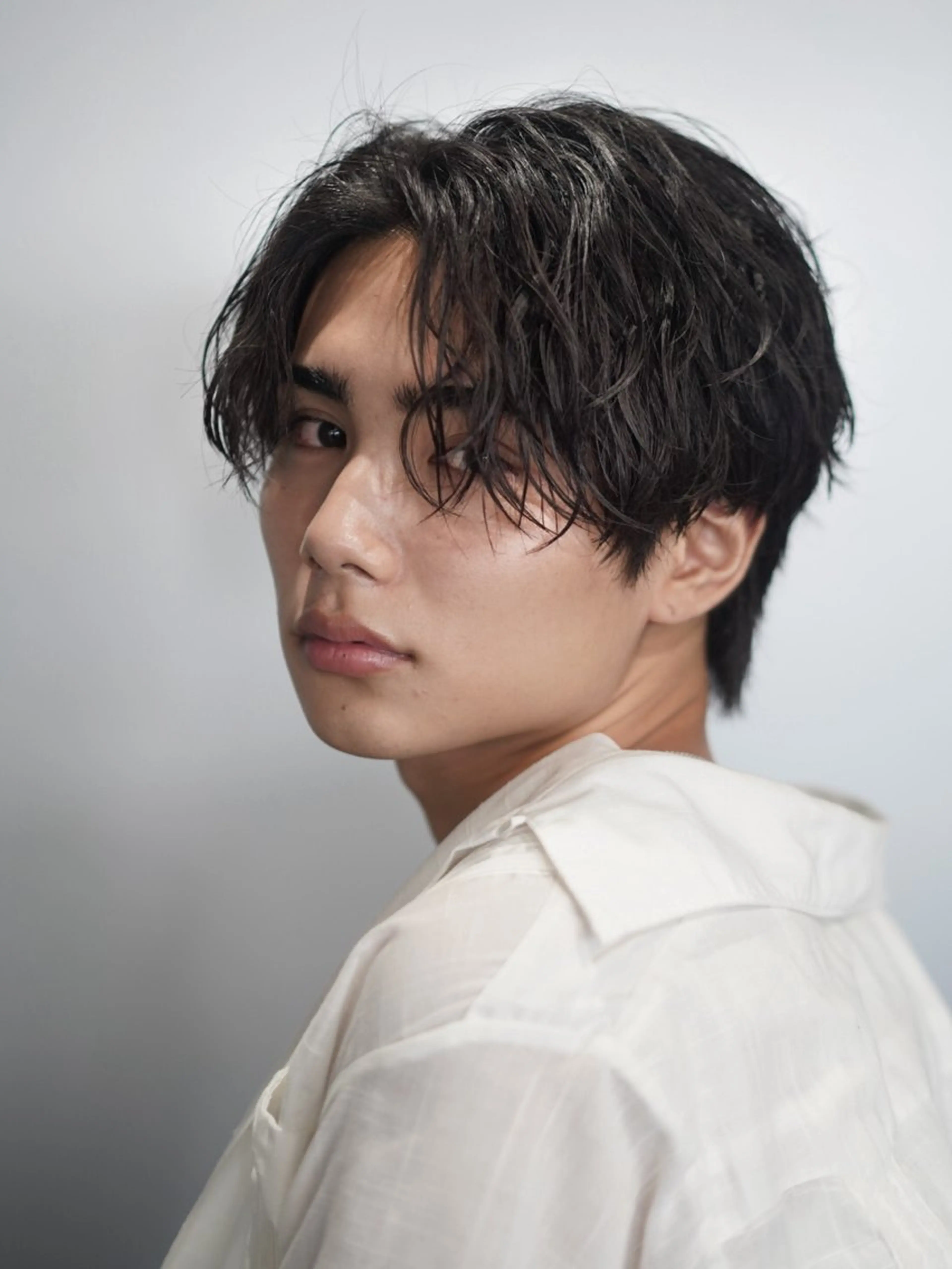 パーマ メンズ メンズパーマ ツイストスパイラルパーマ 波巻きパーマ ニュアンスパーマ スパイラルパーマ fifth リュウセイのヘアスタイル