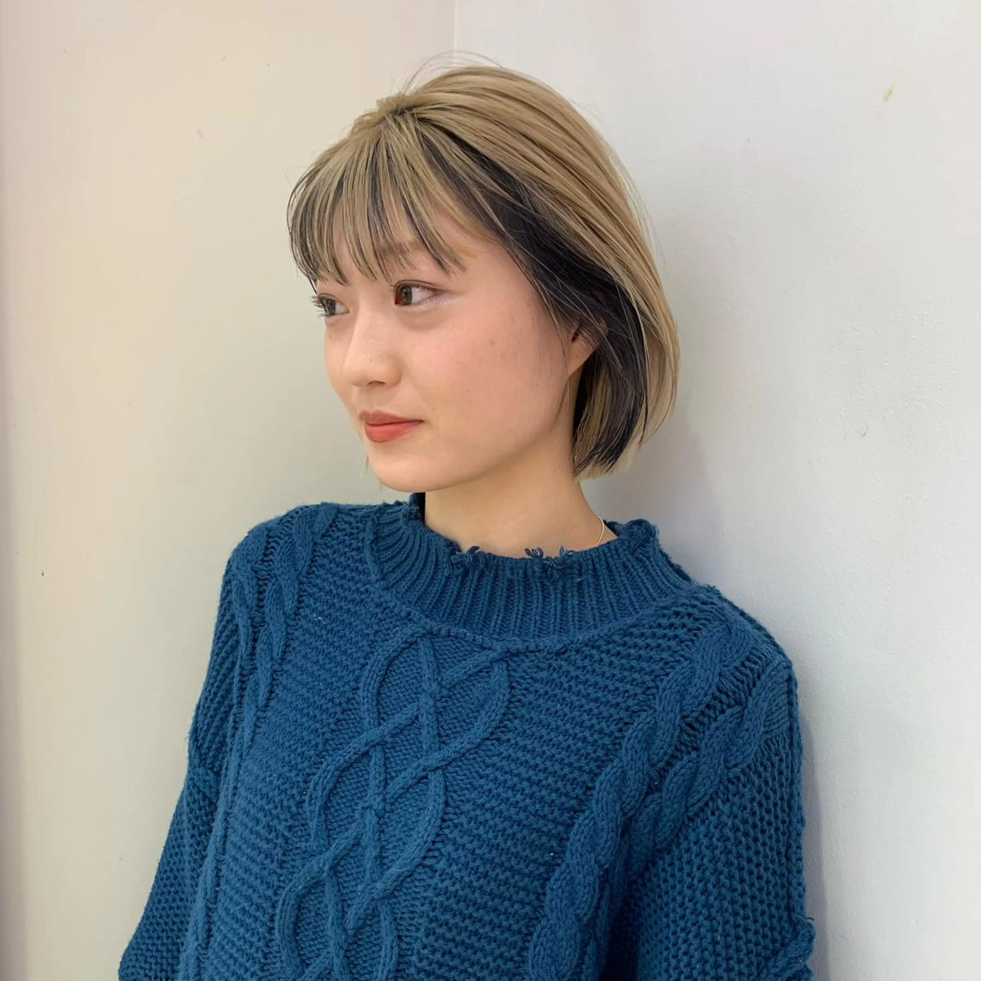 ショート タンバルモリパーマ 礒井メンキのヘアスタイル