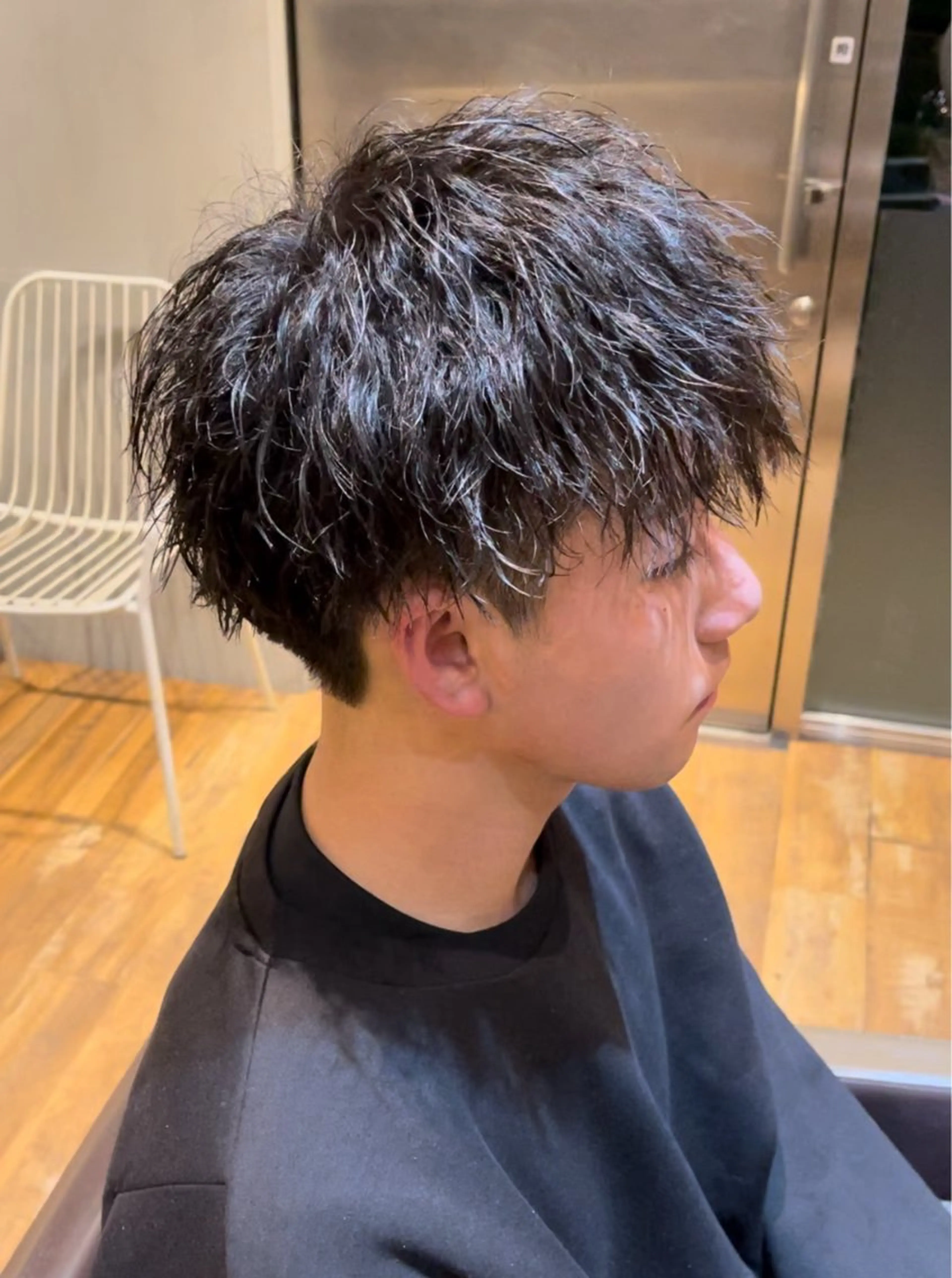 パーマ メンズ メンズパーマ ツイストスパイラルパーマ スパイラルパーマ カット パーマ CUORE HAIR ange水戸所属・🌟パーマリスト 鈴木雄大🌟のヘアスタイル