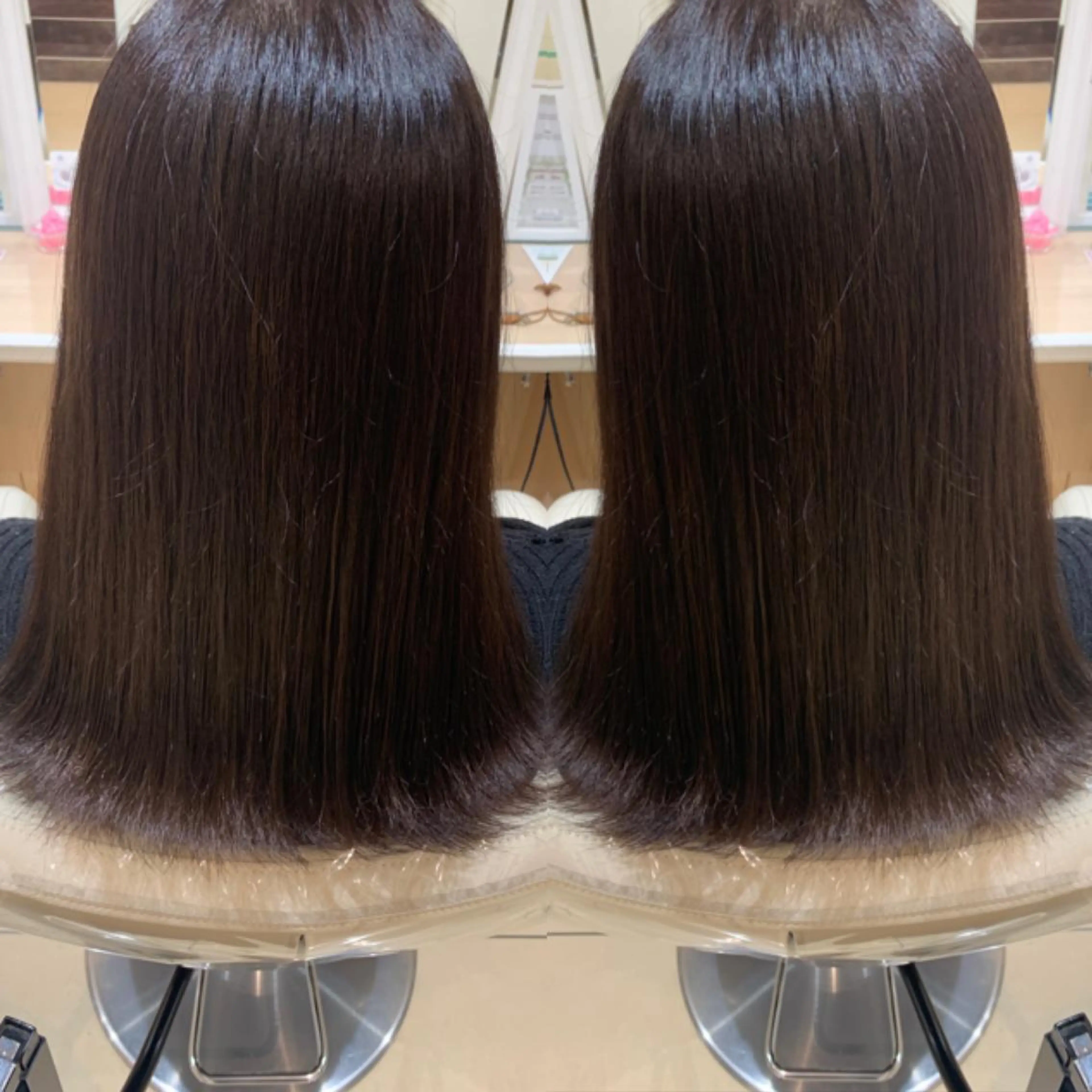 ミディアム 🩵波巻き／ツイスパ HARU💎のヘアスタイル