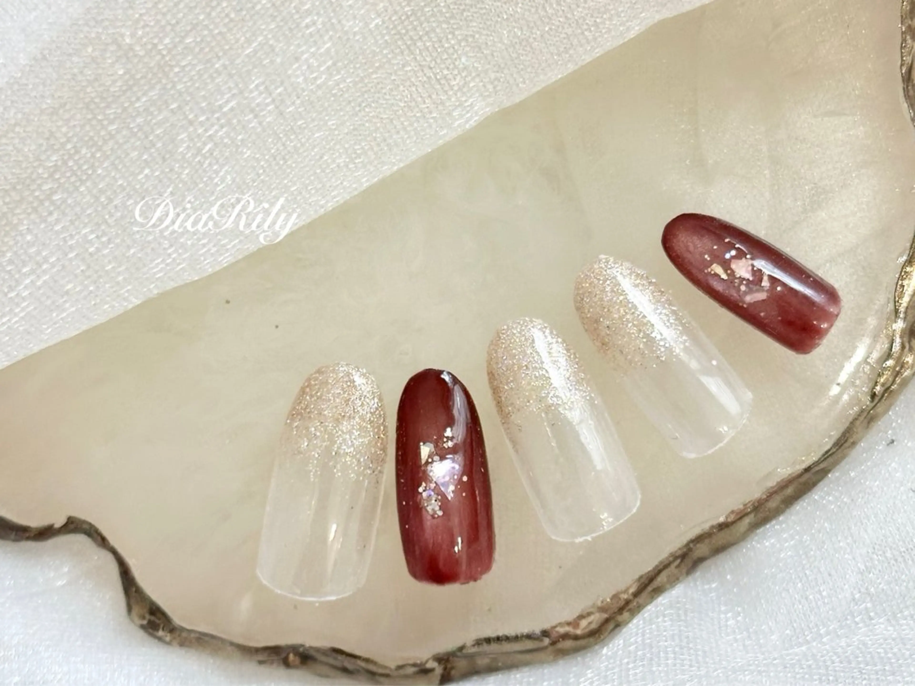 ネイル ハンドネイル ハンドケア DiaRily所属・diarily はるひのネイルデザイン