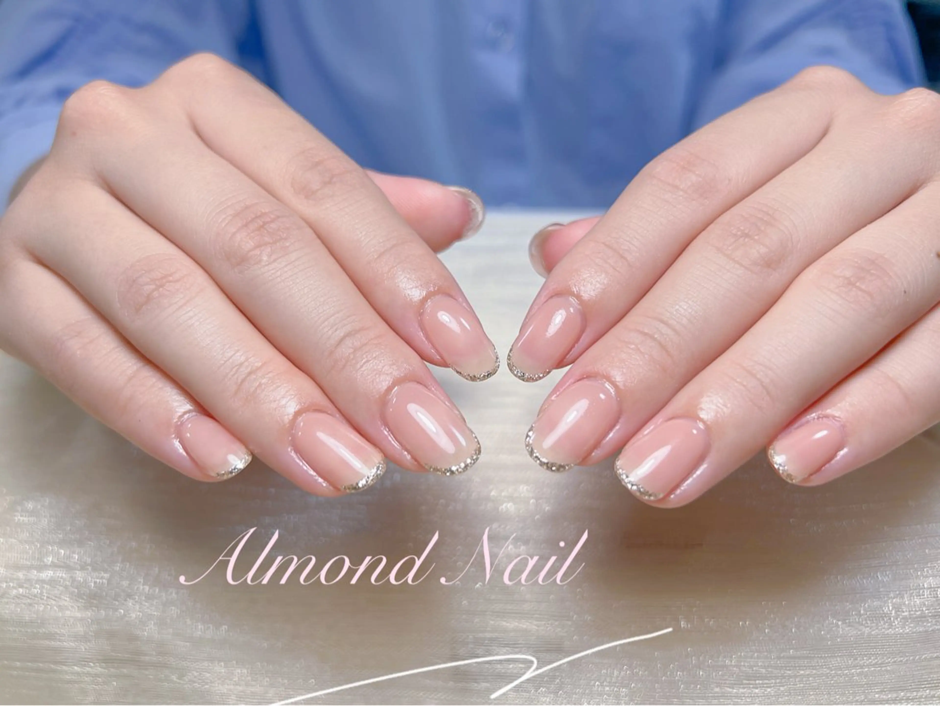 ネイル ハンドネイル Almond Nail 亀戸のネイルデザイン