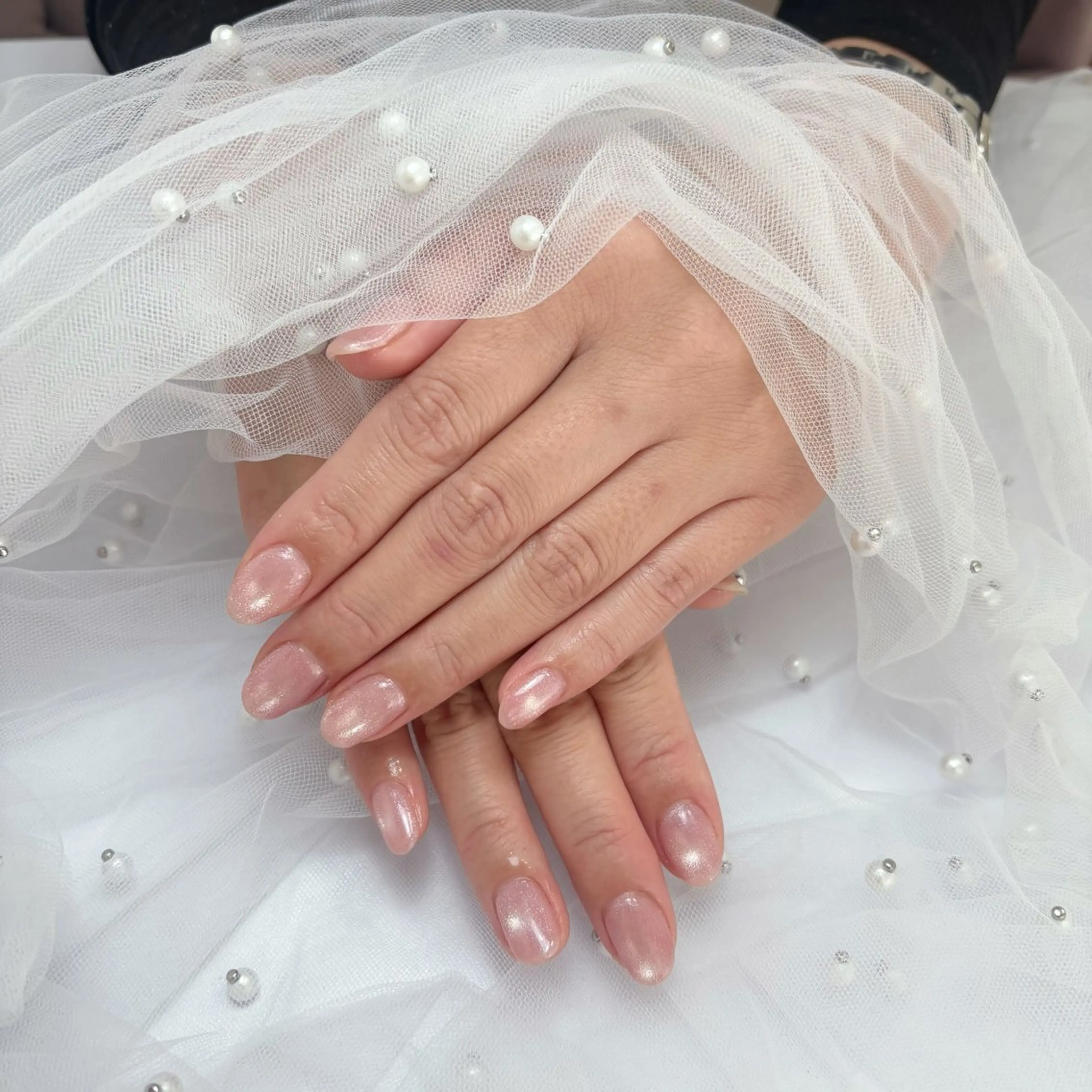 ネイル マグネットネイル マグネットワンカラー ワンカラーネイル ハンドネイル nail salon kohaku所属・nailsalon kohakuのネイルデザイン