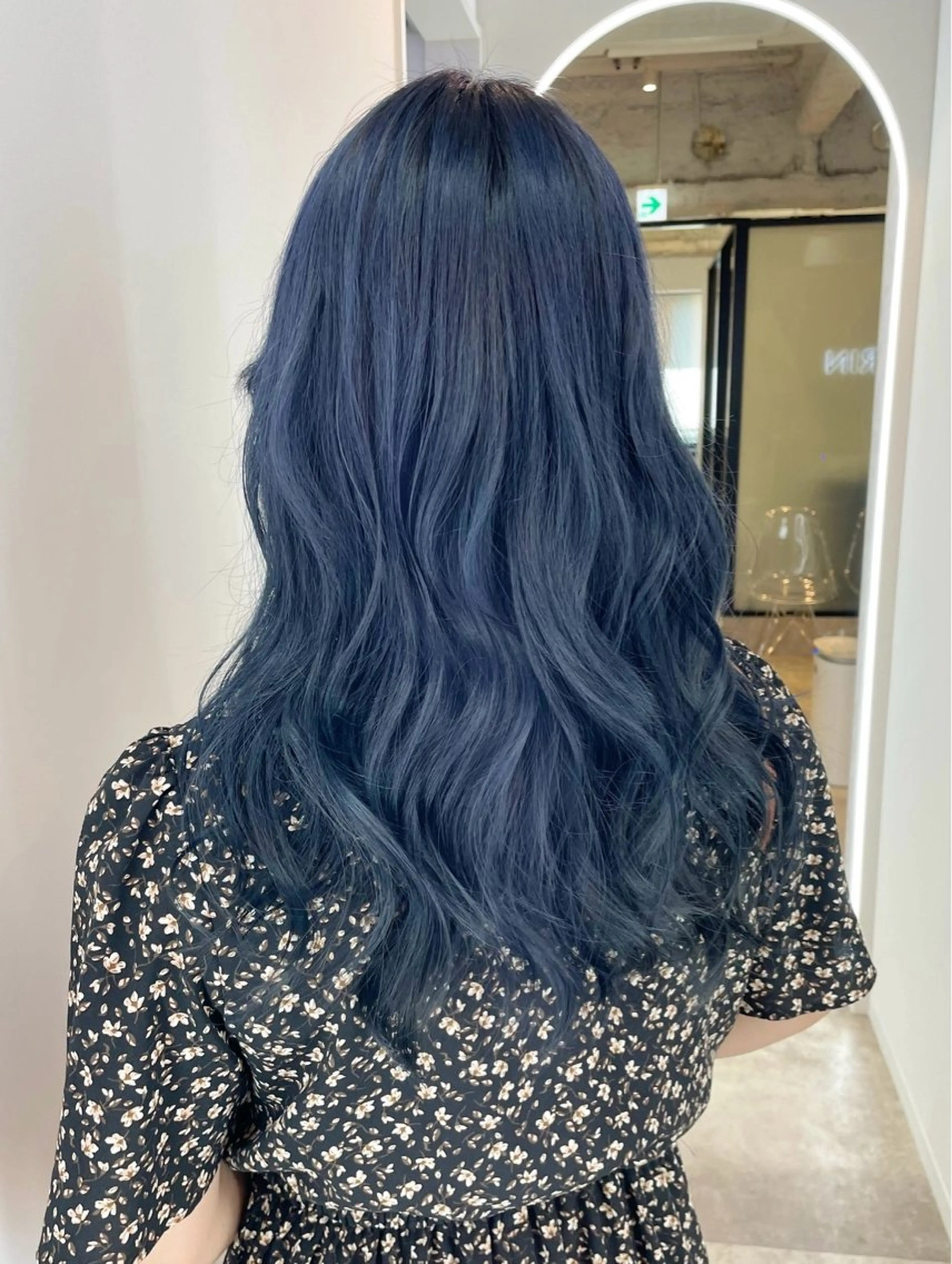 セミロング カラー hayaka todaのヘアスタイル