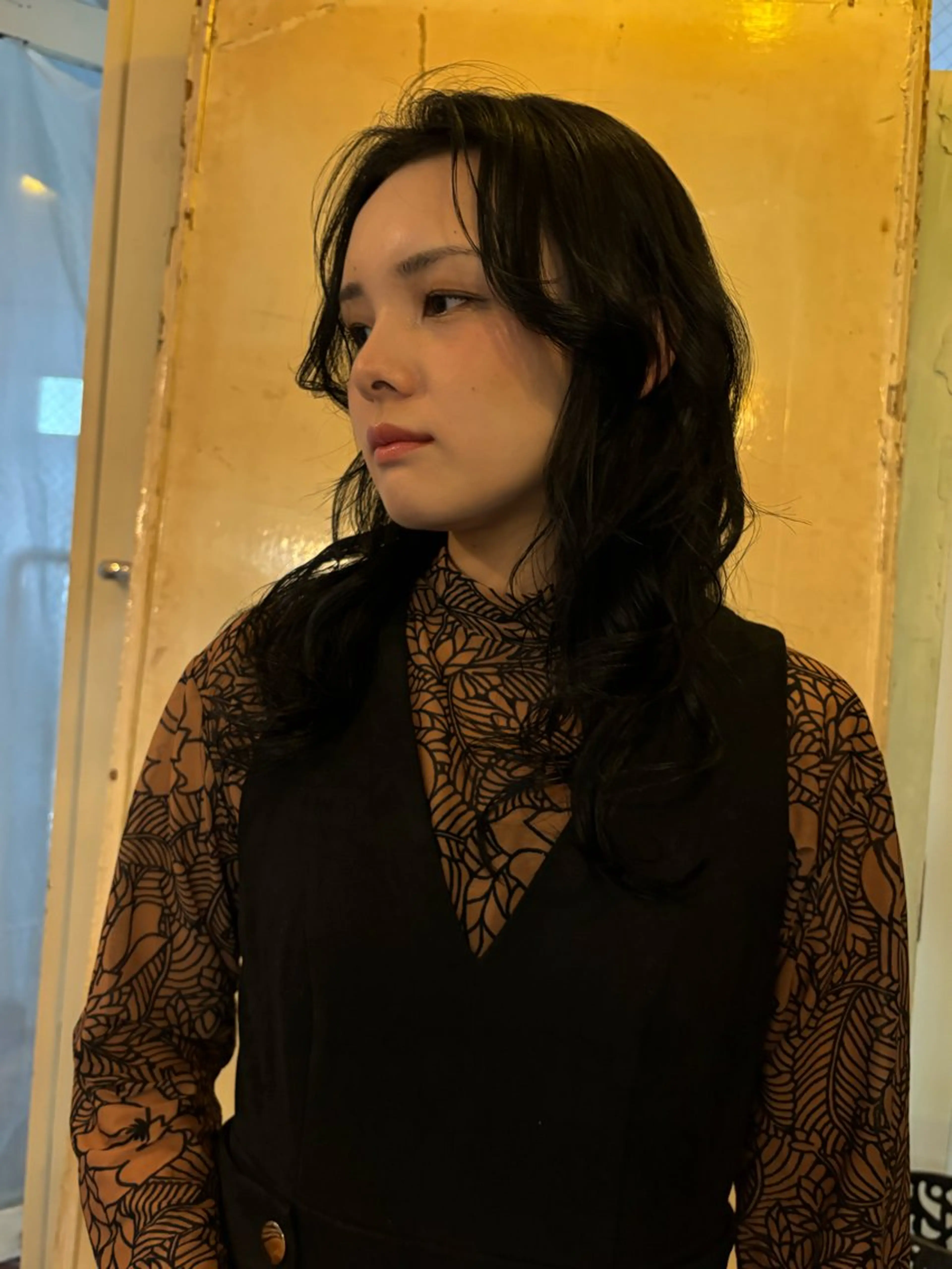 ロング レイヤーカット カット ヘアカラー sea's所属・ヒラカホ/矢場町/ ブリーチ/似合わせのヘアスタイル