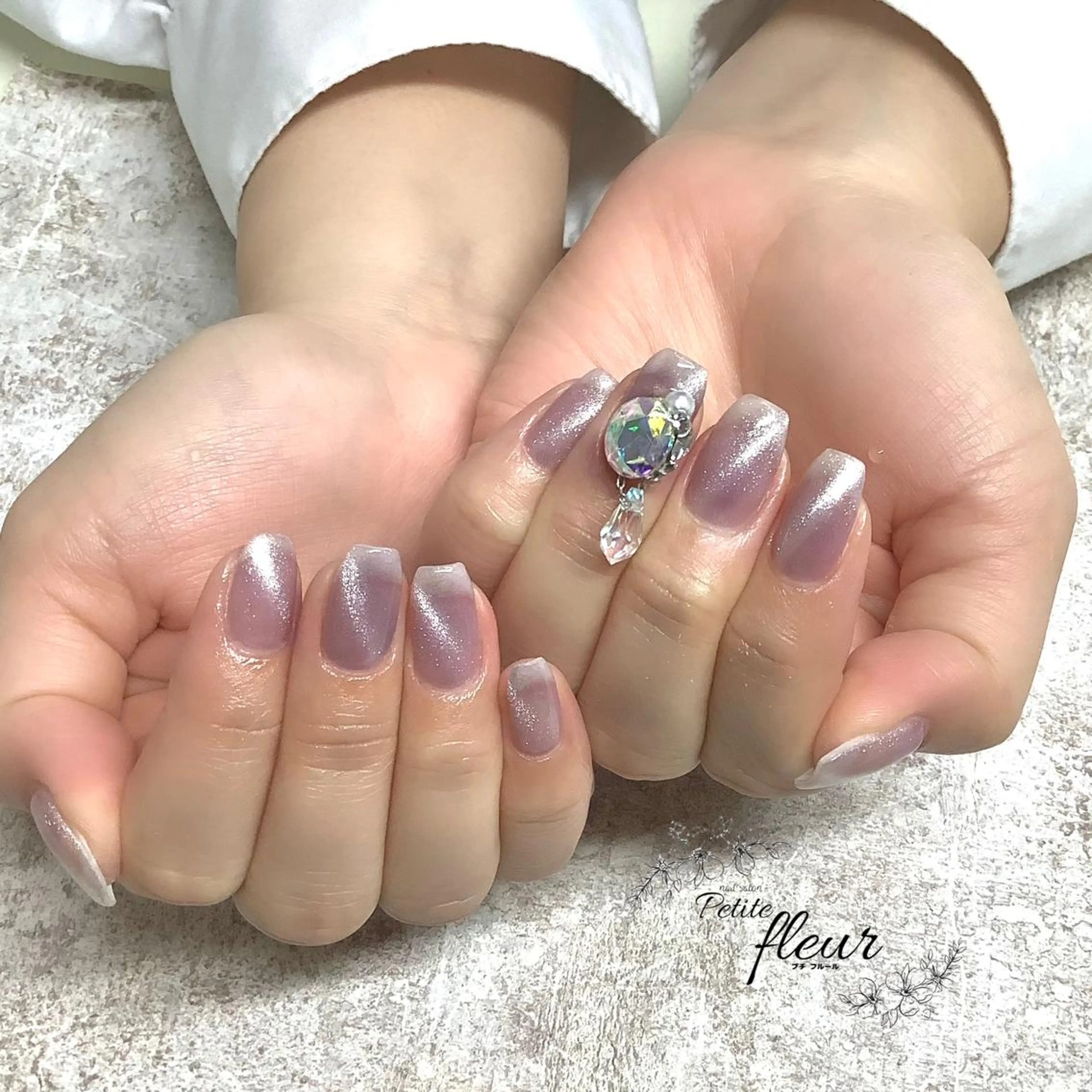 ネイル ハンドネイル ❁⃘*。Petite fleur❁⃘*りさのネイルデザイン