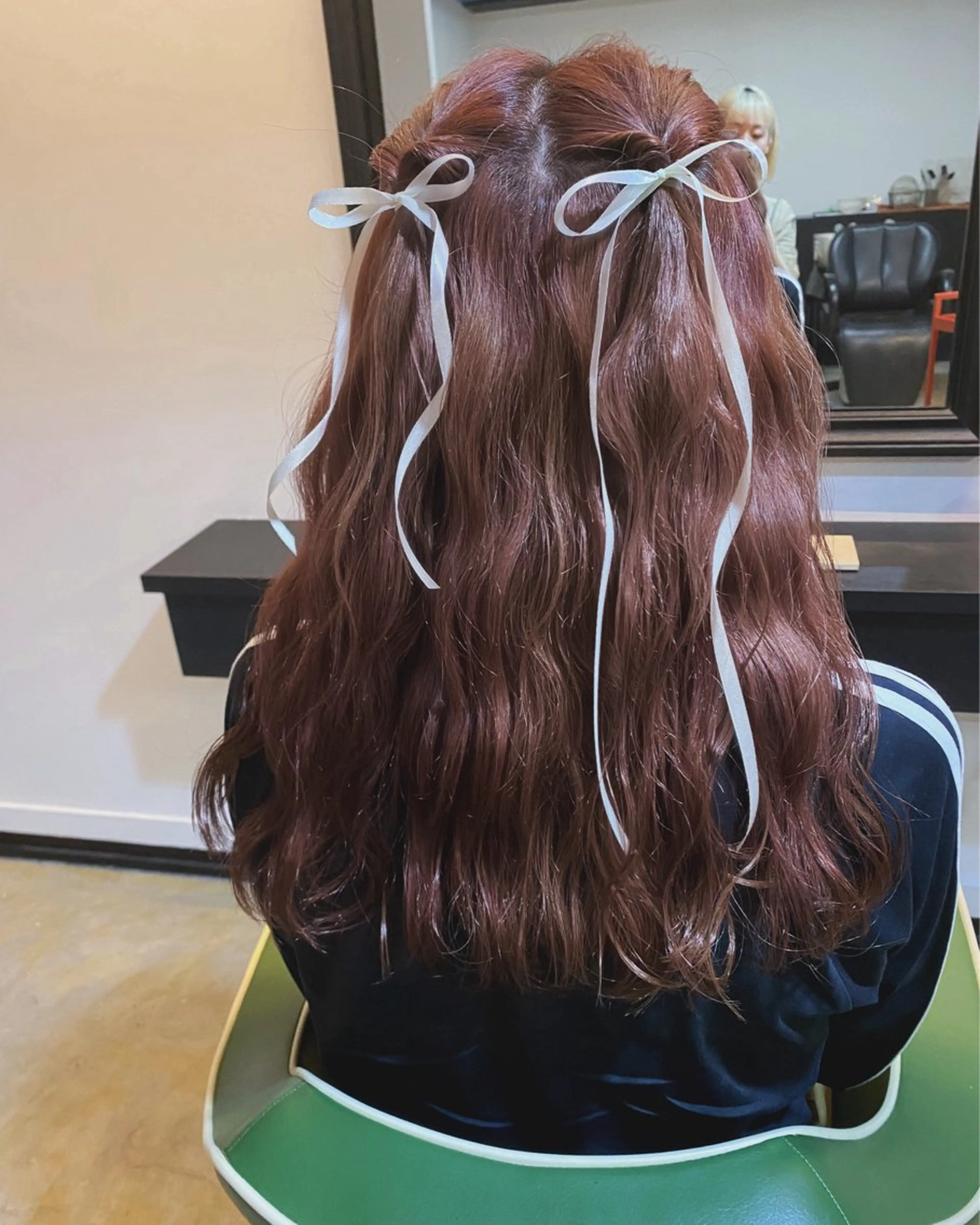 ロング カラー ヘアアレンジ カット ヘアカラー トリートメント 広島/ボブ/レイヤー 🌿‬wakabaのヘアスタイル