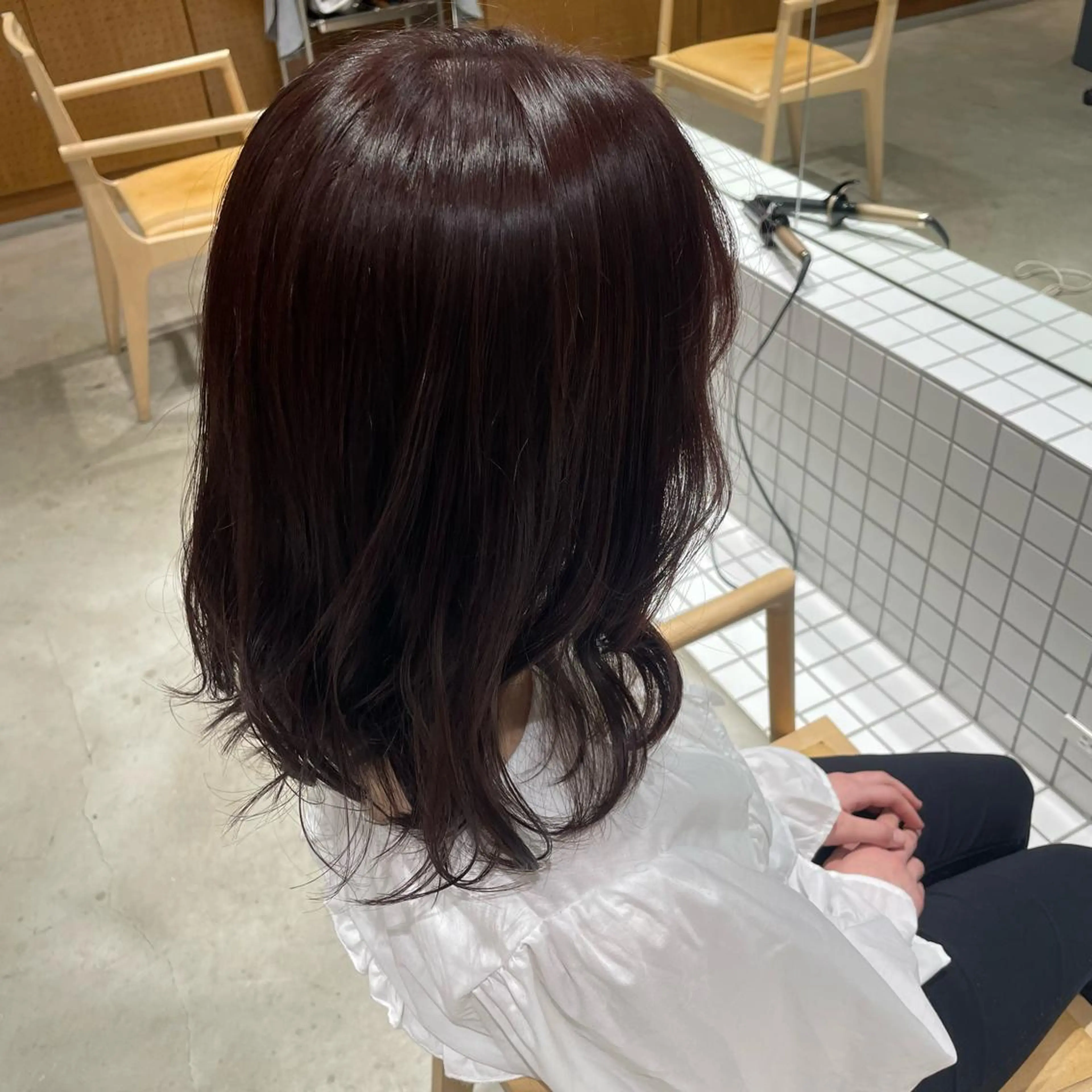 カラー 柳川 ことねのヘアスタイル