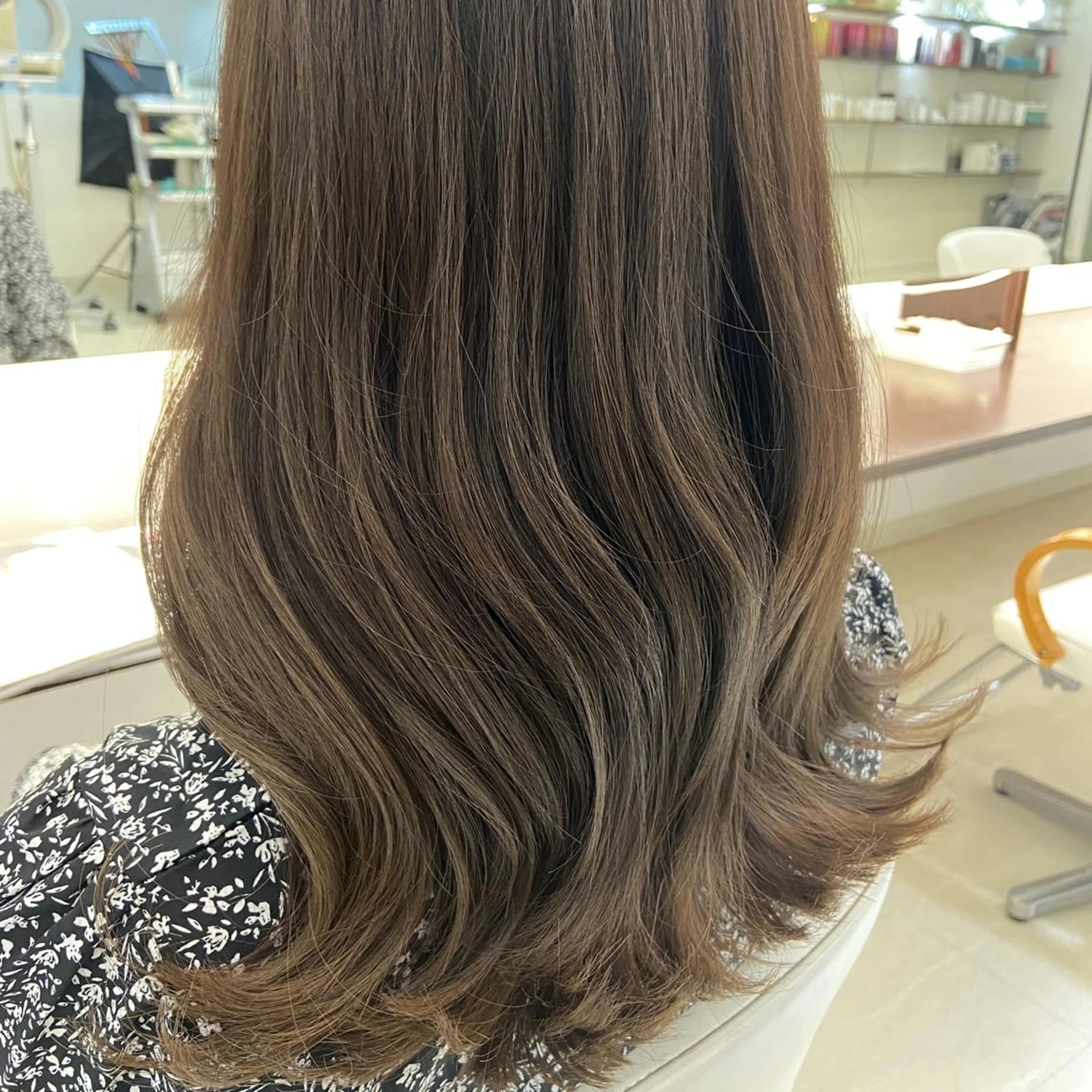 カラー セミロング VanCouncil 札幌本店のヘアスタイル