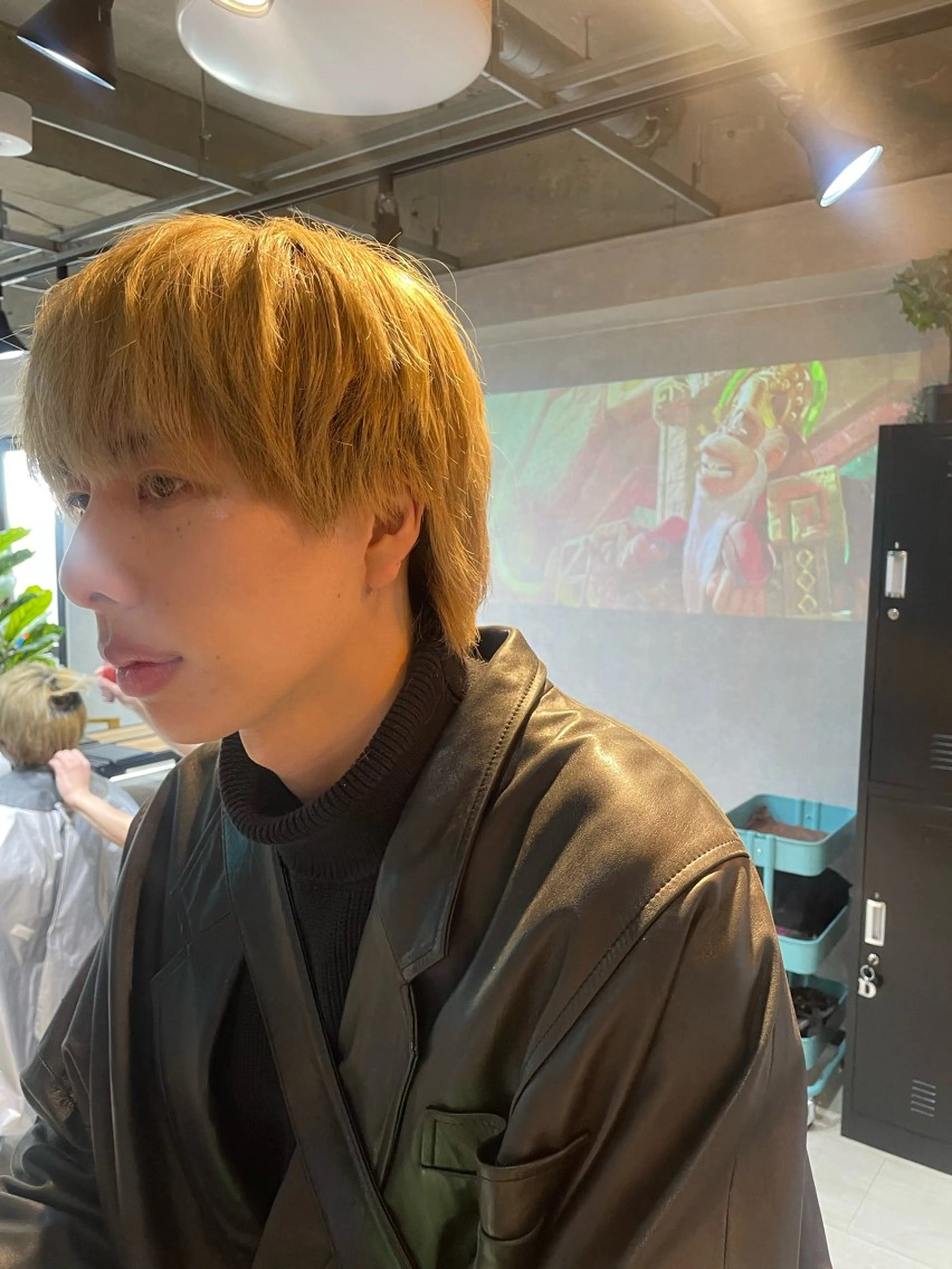 メンズ マッシュウルフ マッシュ メンズウルフカット ウルフカット SALOWIN ebisu所属・🫧髪質改善🫧 恵比寿　MIYUKIのヘアスタイル