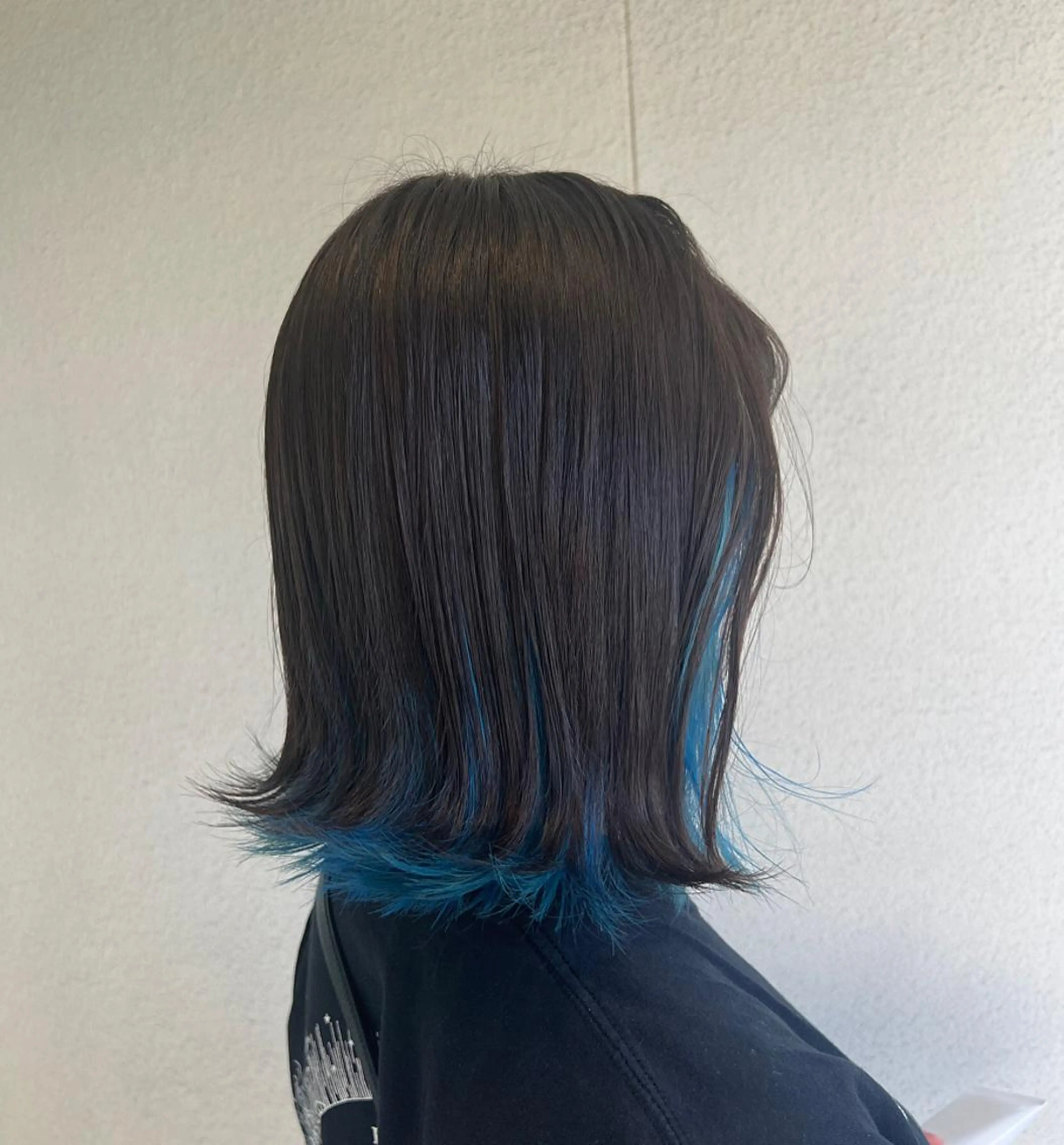 ミディアム カラー 南 妃那のヘアスタイル