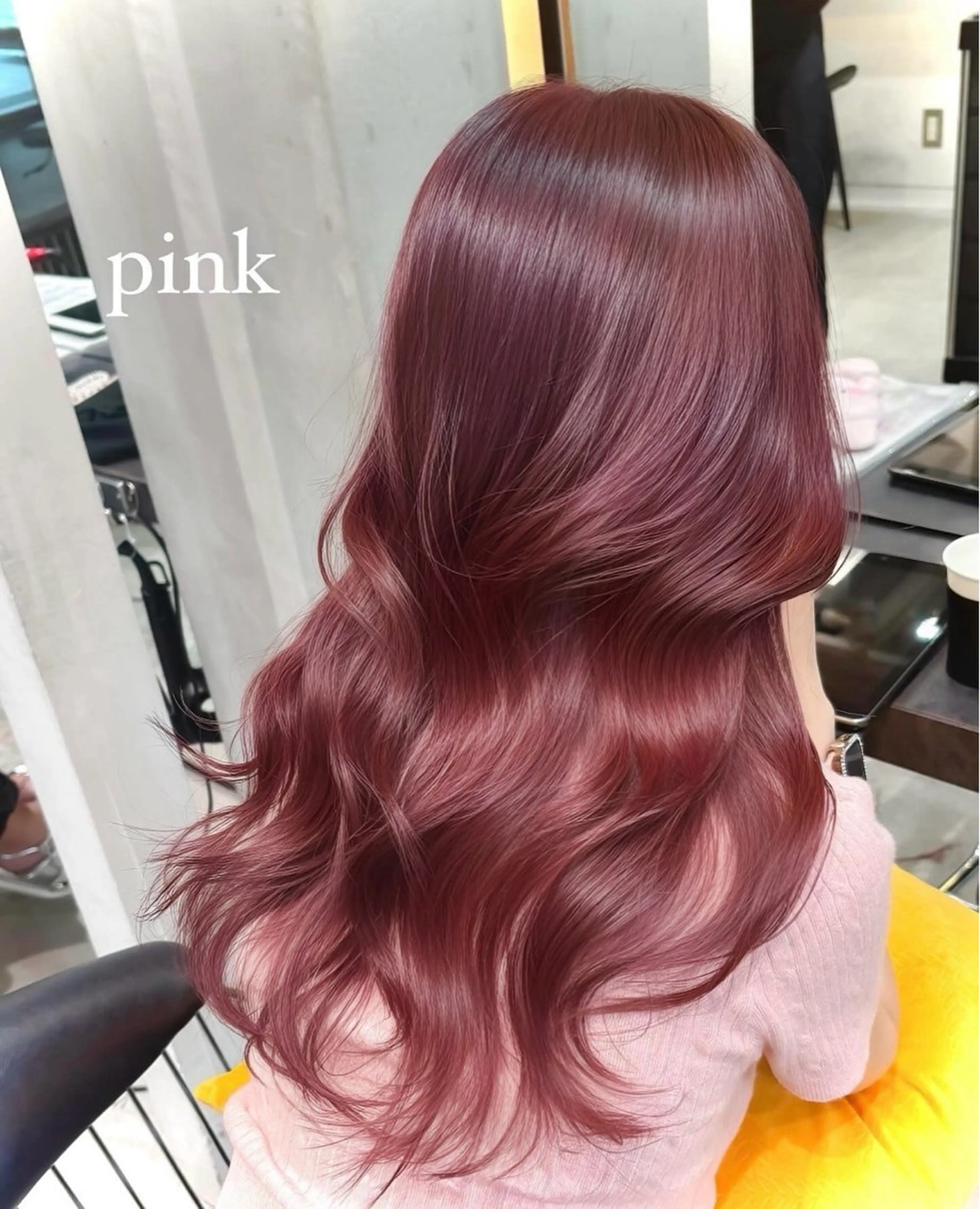 セミロング カラー カット ヘアカラー トリートメント ❤️ブリーチ/暖色/ カラー/大宮のヘアスタイル