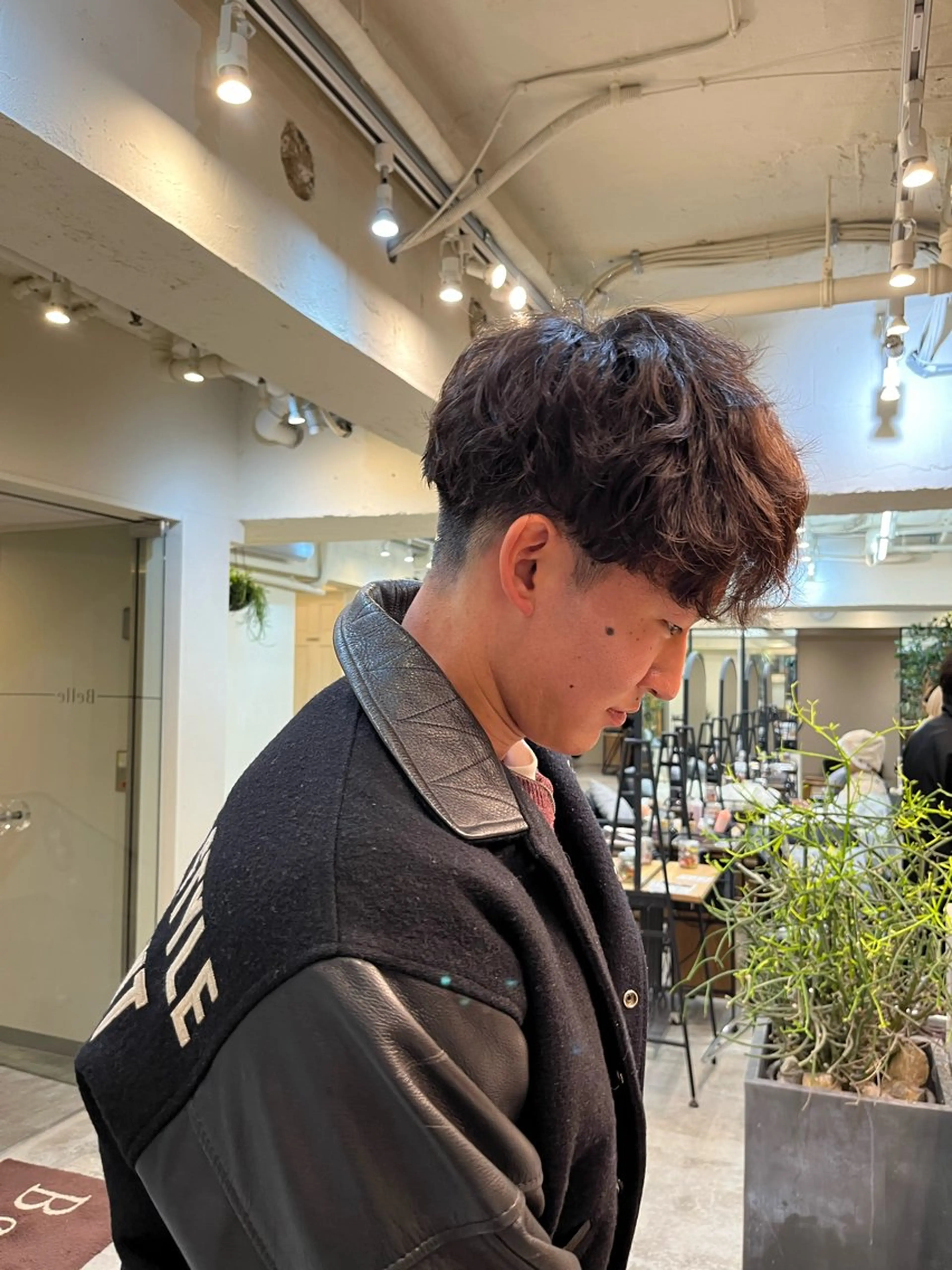 パーマ メンズ メンズパーマ レイヤーカット🦢 sayaのヘアスタイル