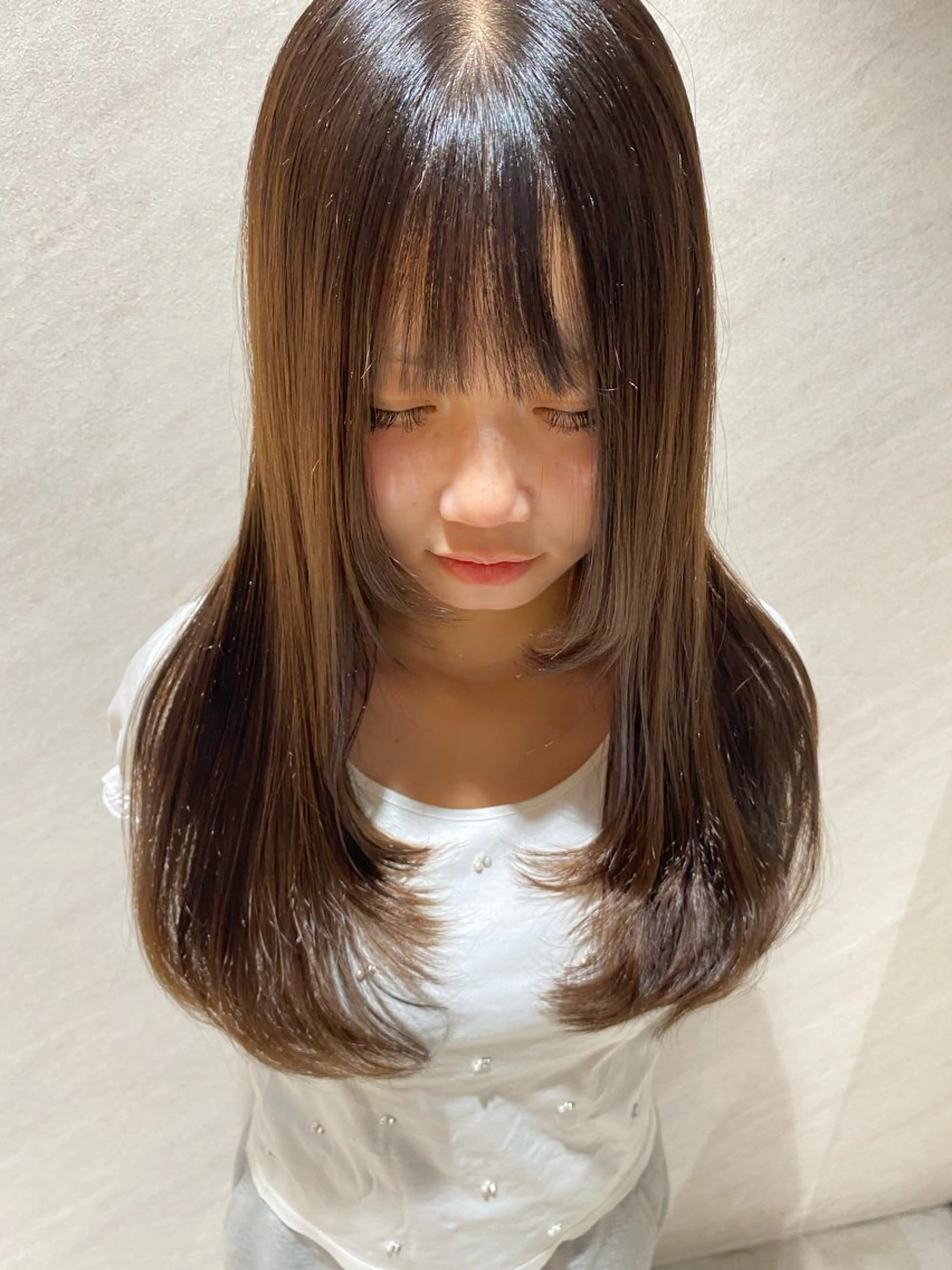 セミロング 🌼似合わせカラー / Misaki🌼のヘアスタイル