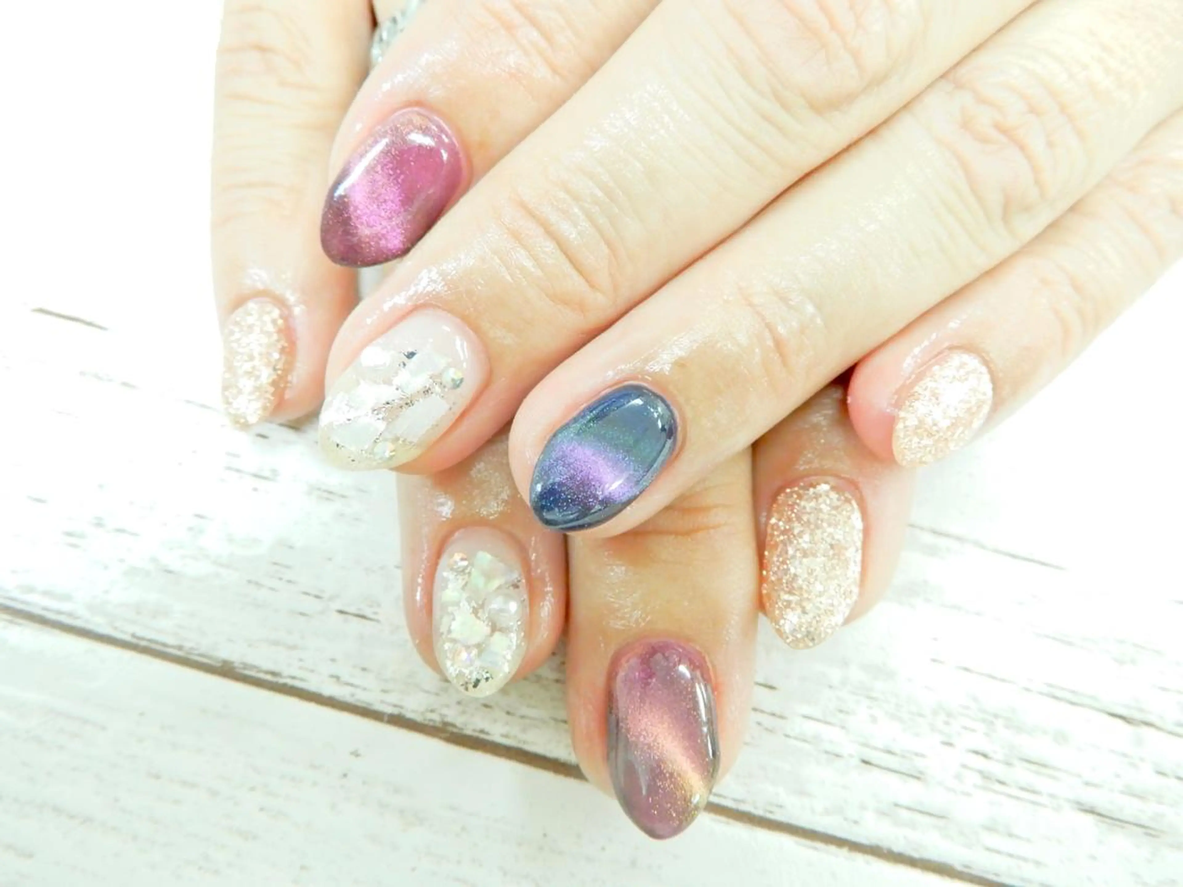 ネイル マグネットネイル Dolce.Nail 柏店のネイルデザイン