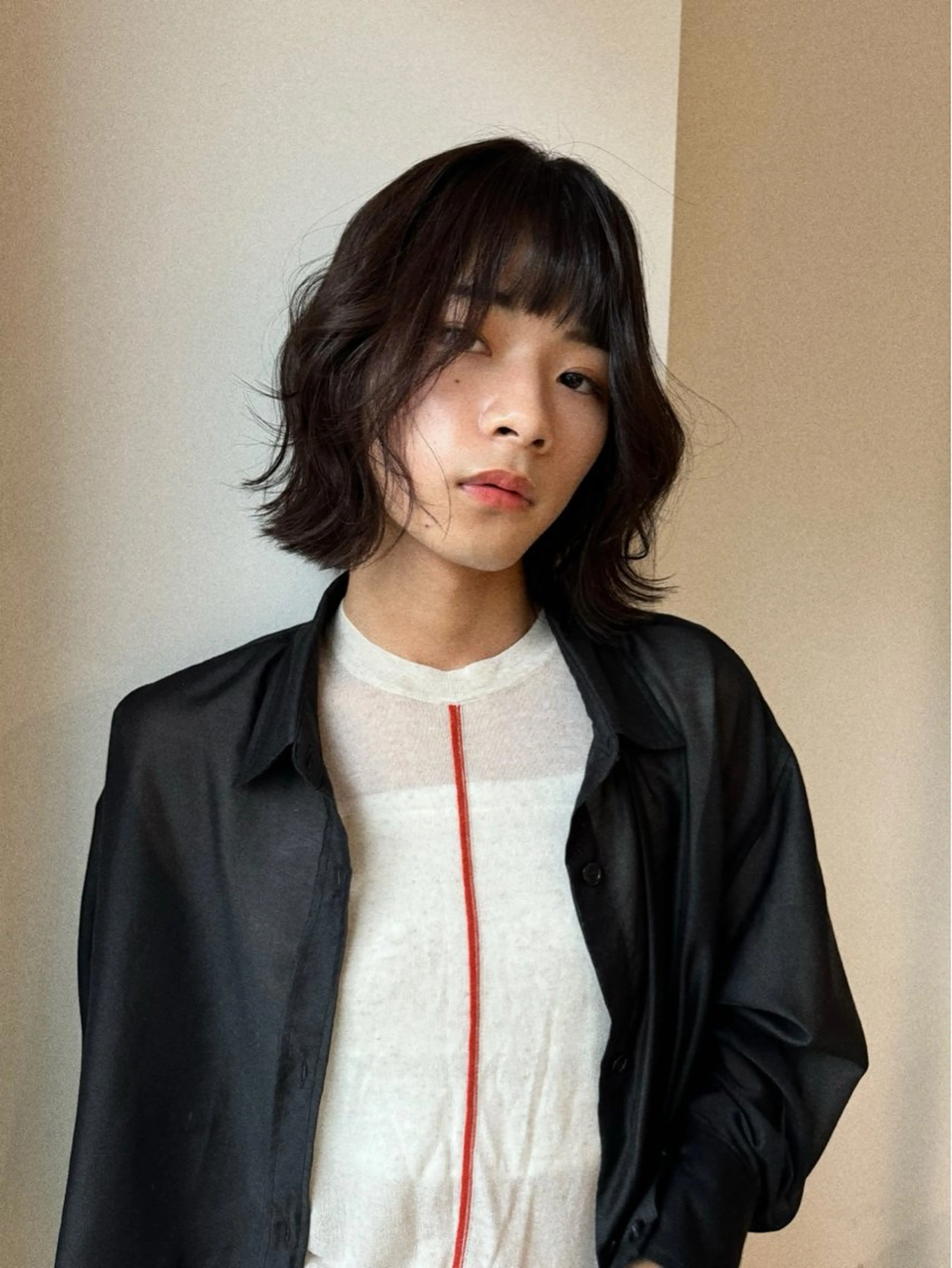 ショート ボブ レイヤー/髪質改善 渡邉【日吉美容室】のヘアスタイル