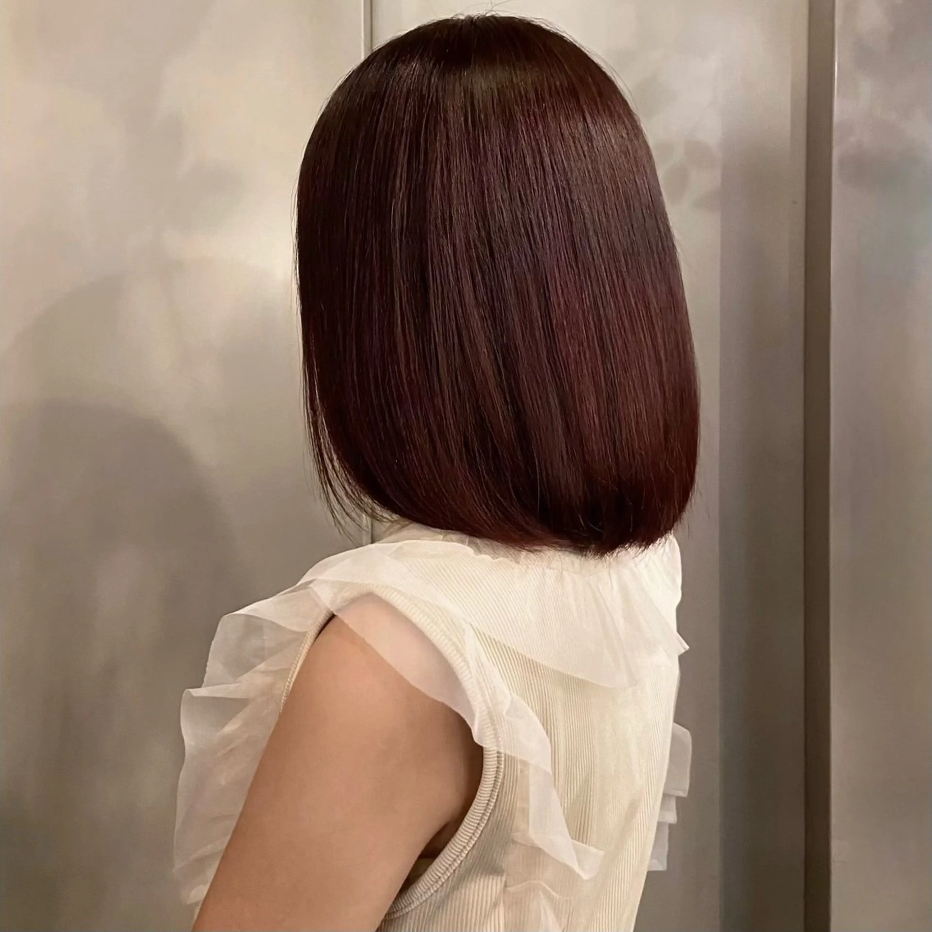 ミディアム カラー ピンクカラー ヘアカラー エルベスアクト志木店 SHIINAのヘアスタイル