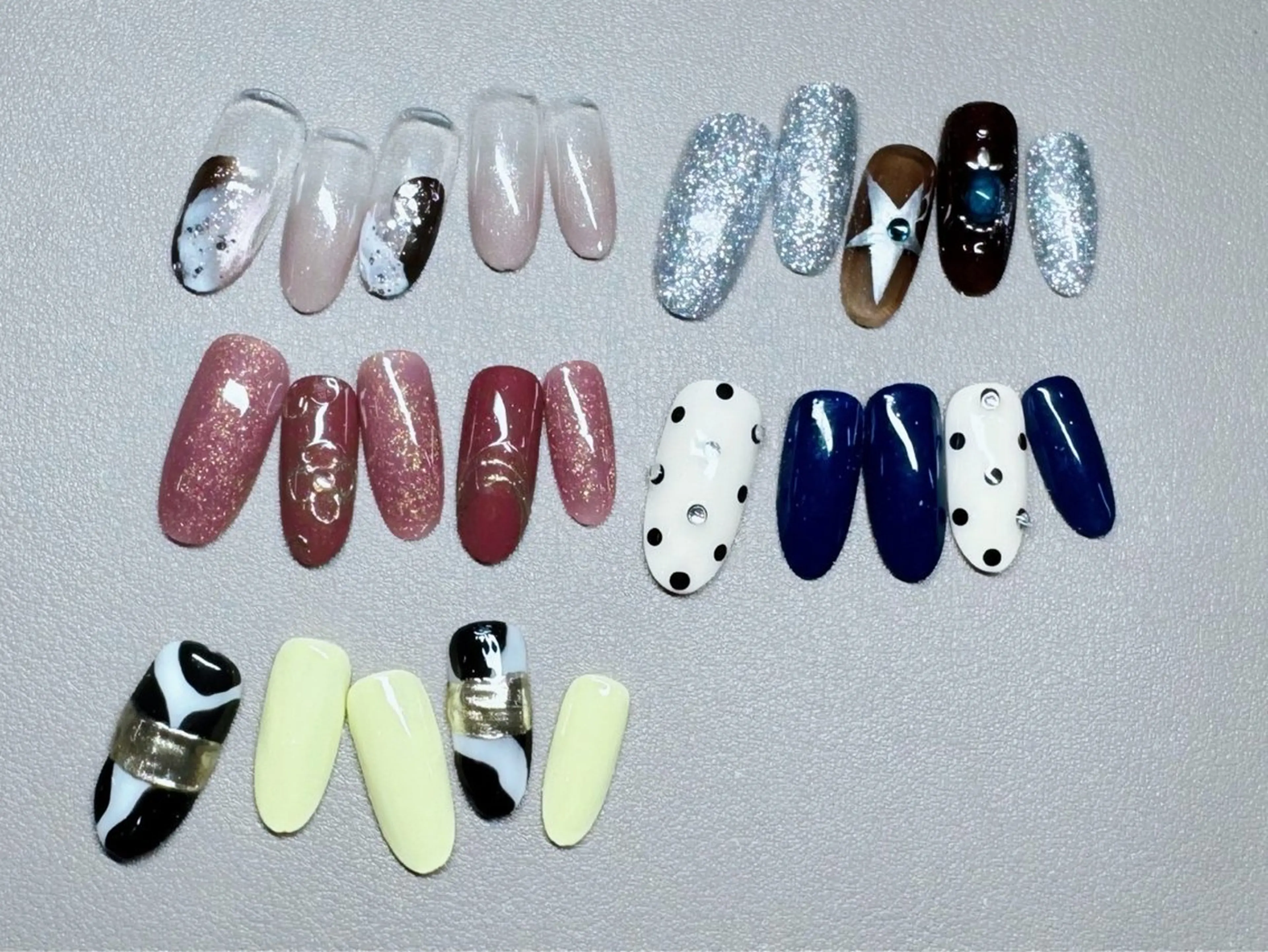 ネイル 深井 綸のネイルデザイン