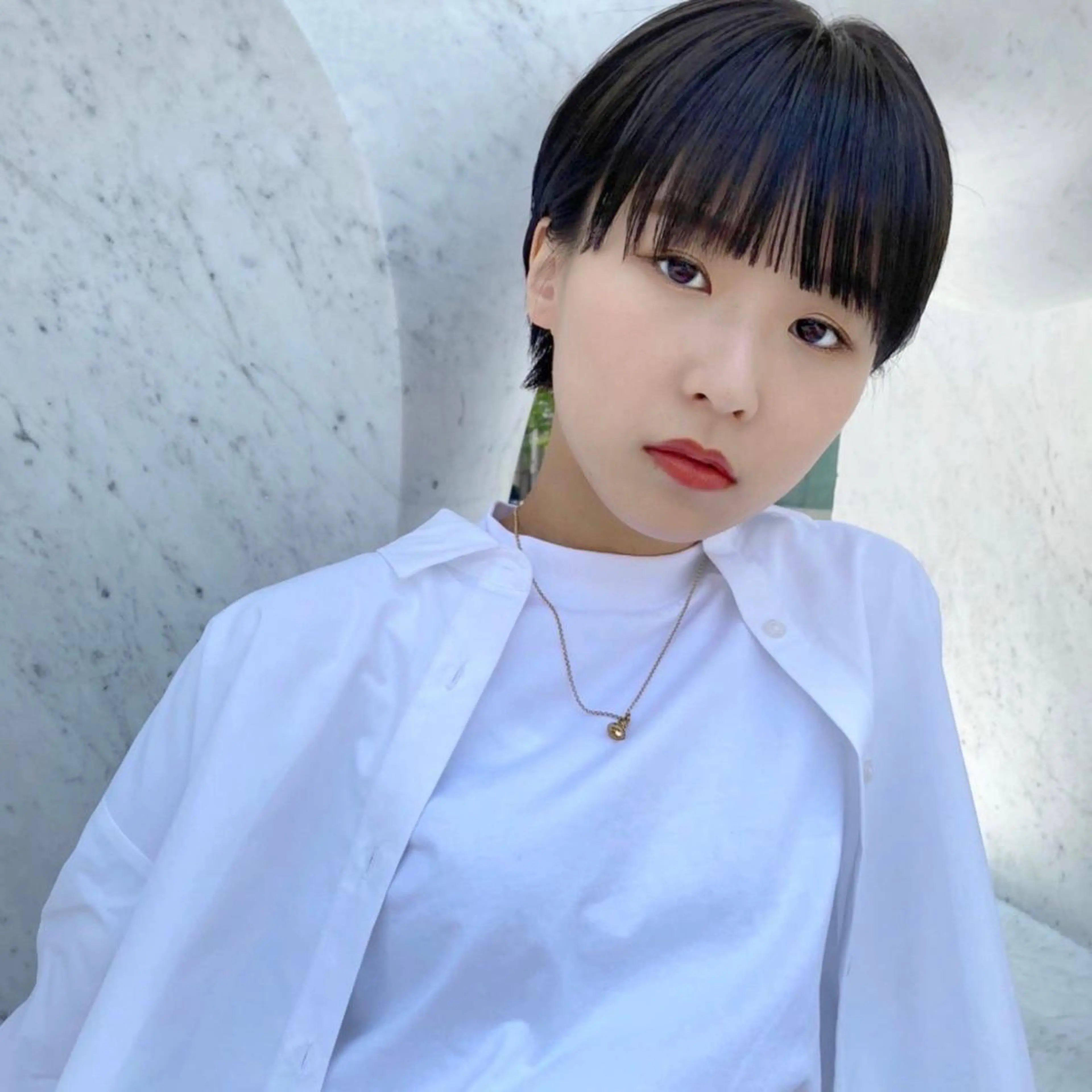 ショート カット ヘアカラー トリートメント RYOMA/ 似合わせ🎧🤍のヘアスタイル