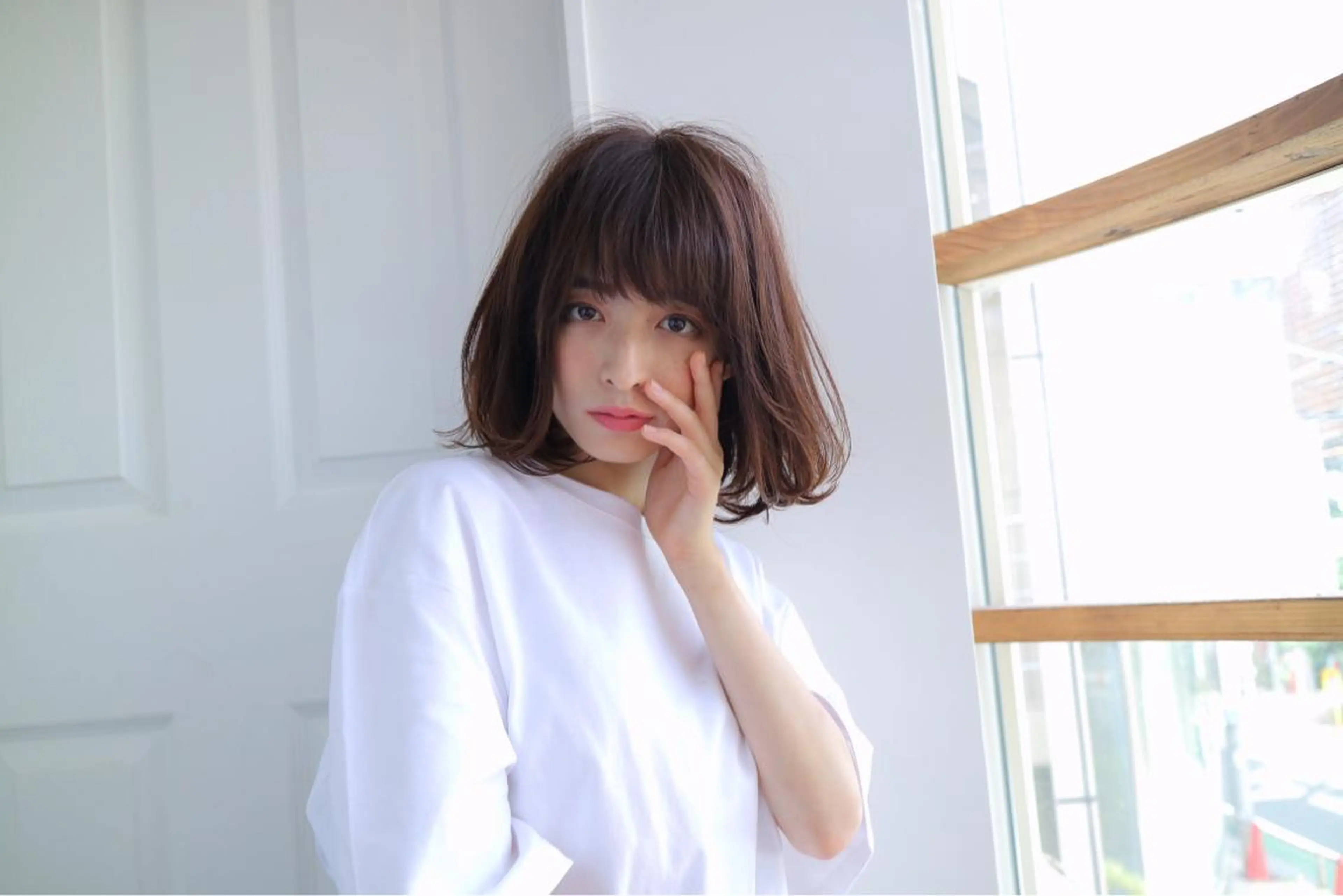 ショート カラー パーマ ヘアアレンジ JYUNESU OMOTESANDO所属・【店長】 マツモトタクヤのヘアスタイル