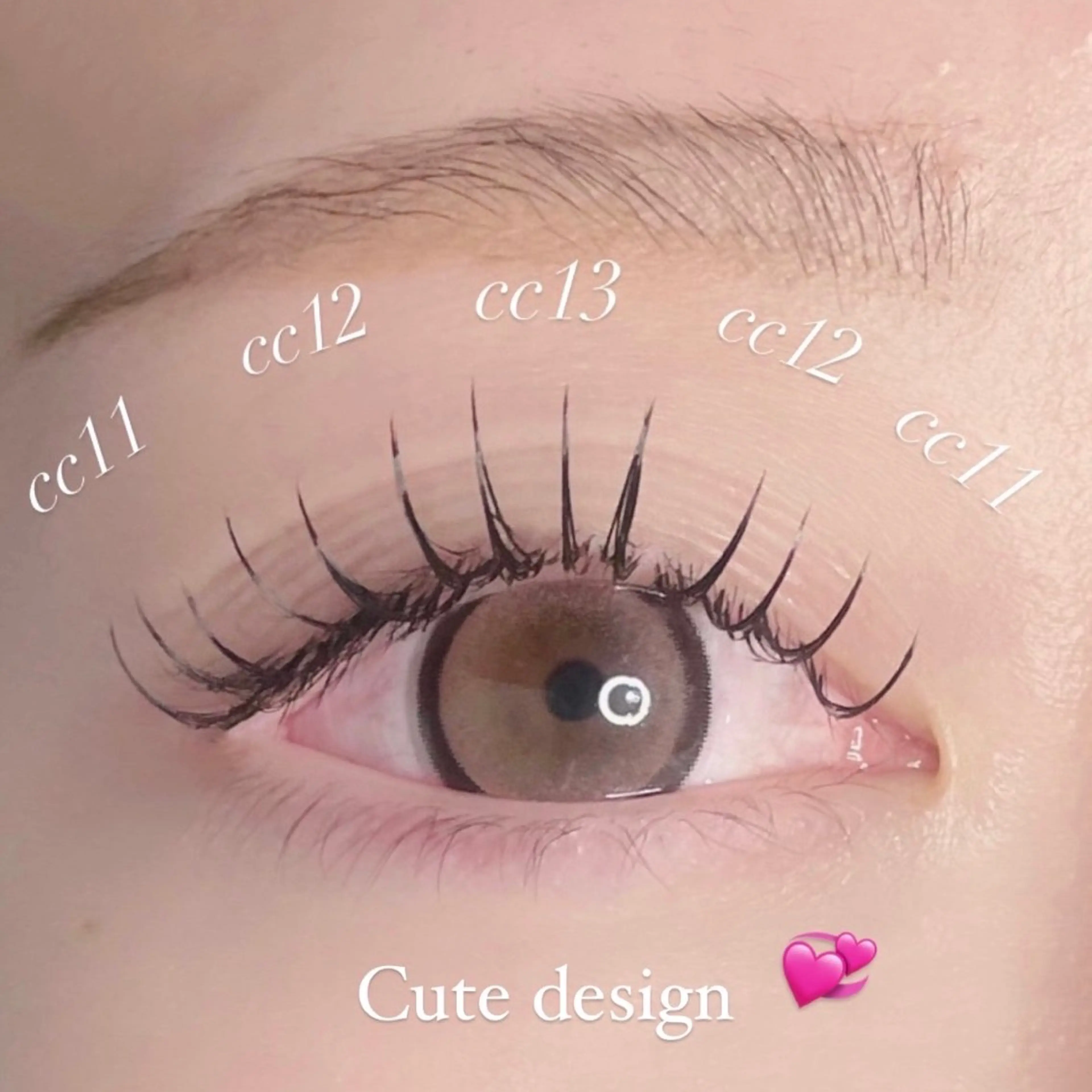 マツエク・マツパ eye mor.所属・小塚 日菜子のマツエク・マツパデザイン