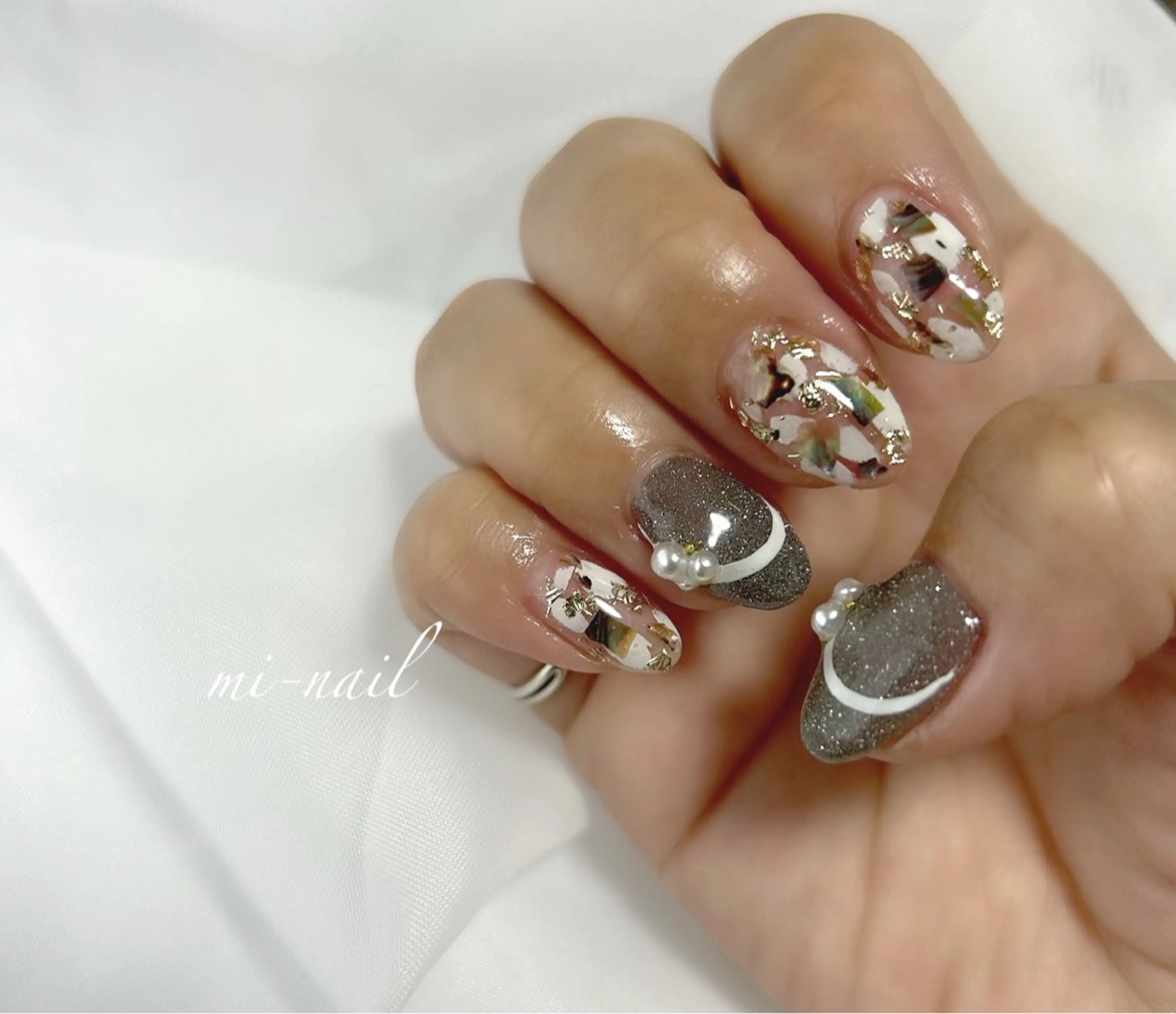 ネイル ハンドネイル ..mi_nail..所属・..mi-nail ..のネイルデザイン