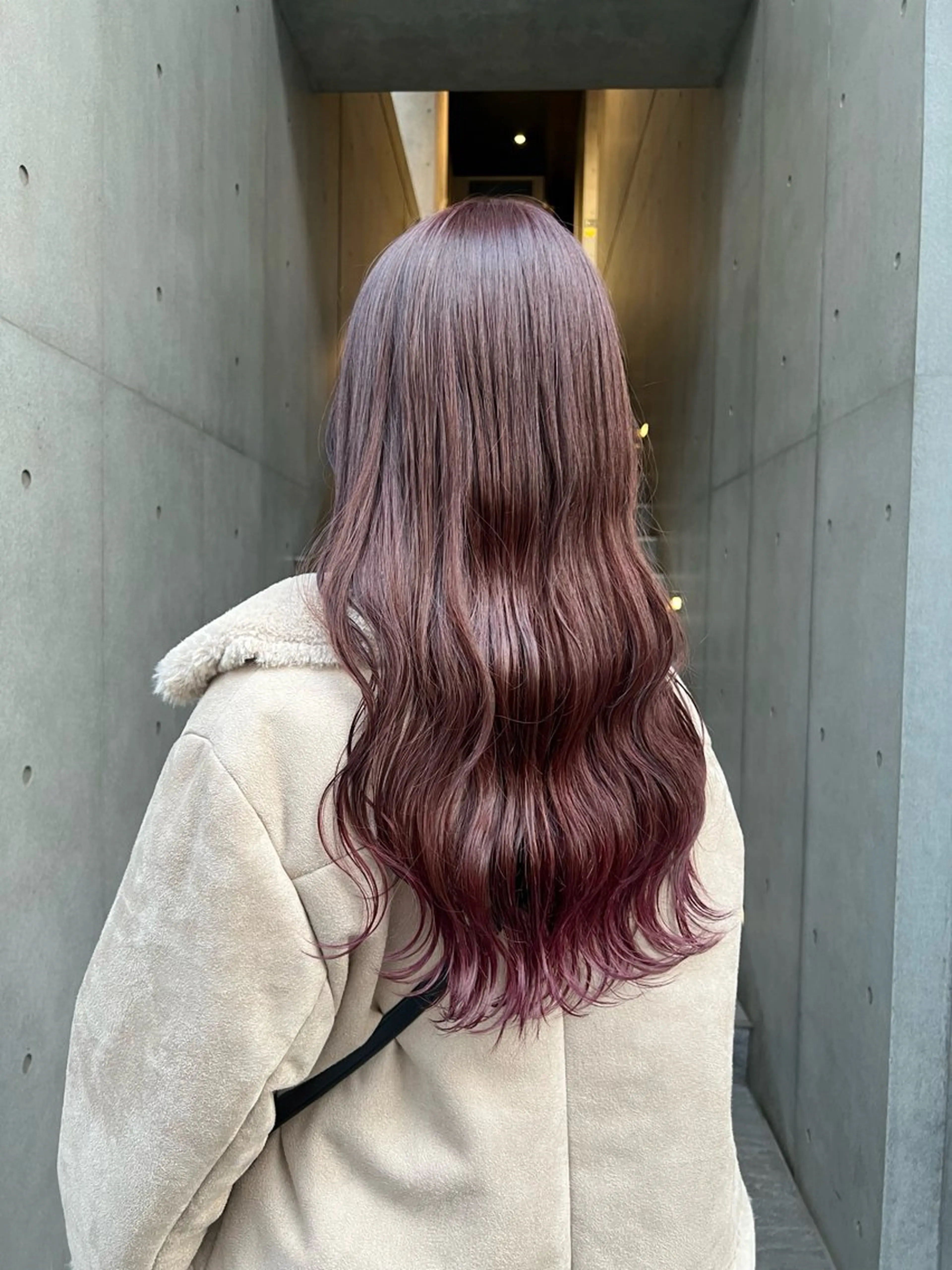 ロング カコ/レイヤーカット ヘアアレンジのヘアスタイル