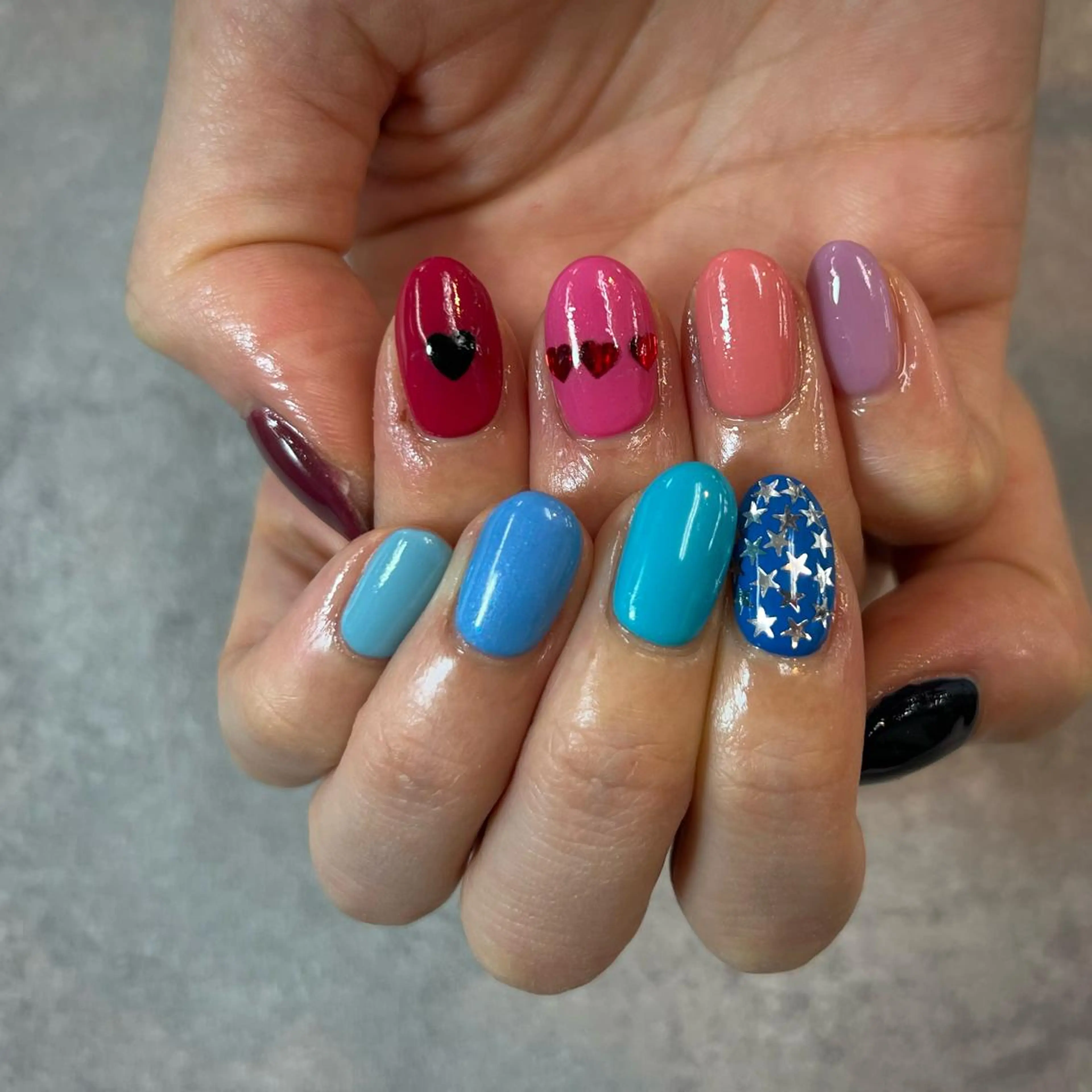 ネイル フットネイル フレンチネイル ジェルネイル ガラスフレンチ グラデーション YAGAWA NAOのネイルデザイン