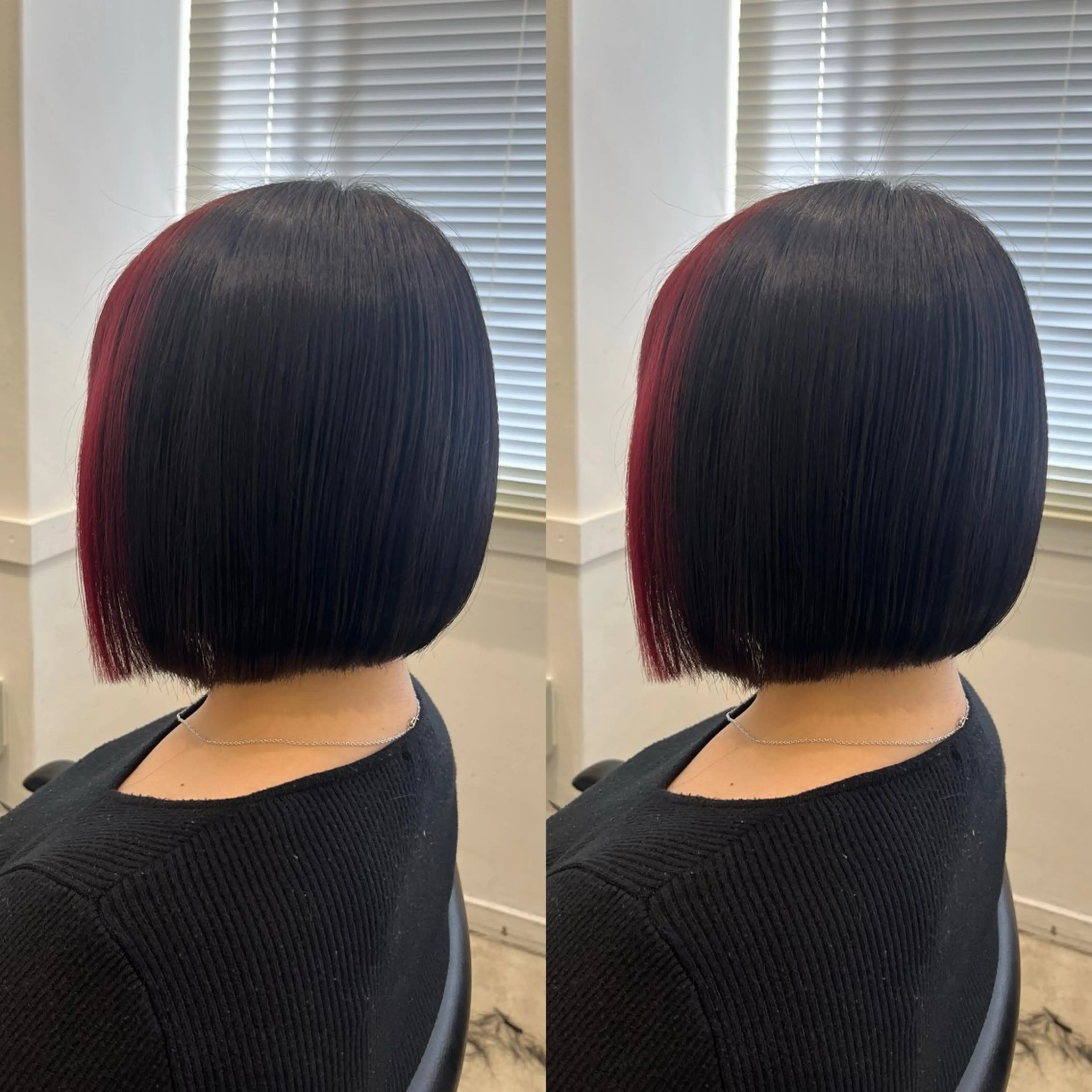 ショート 縮毛矯正/髪質改善 /レイヤー/韓国のヘアスタイル