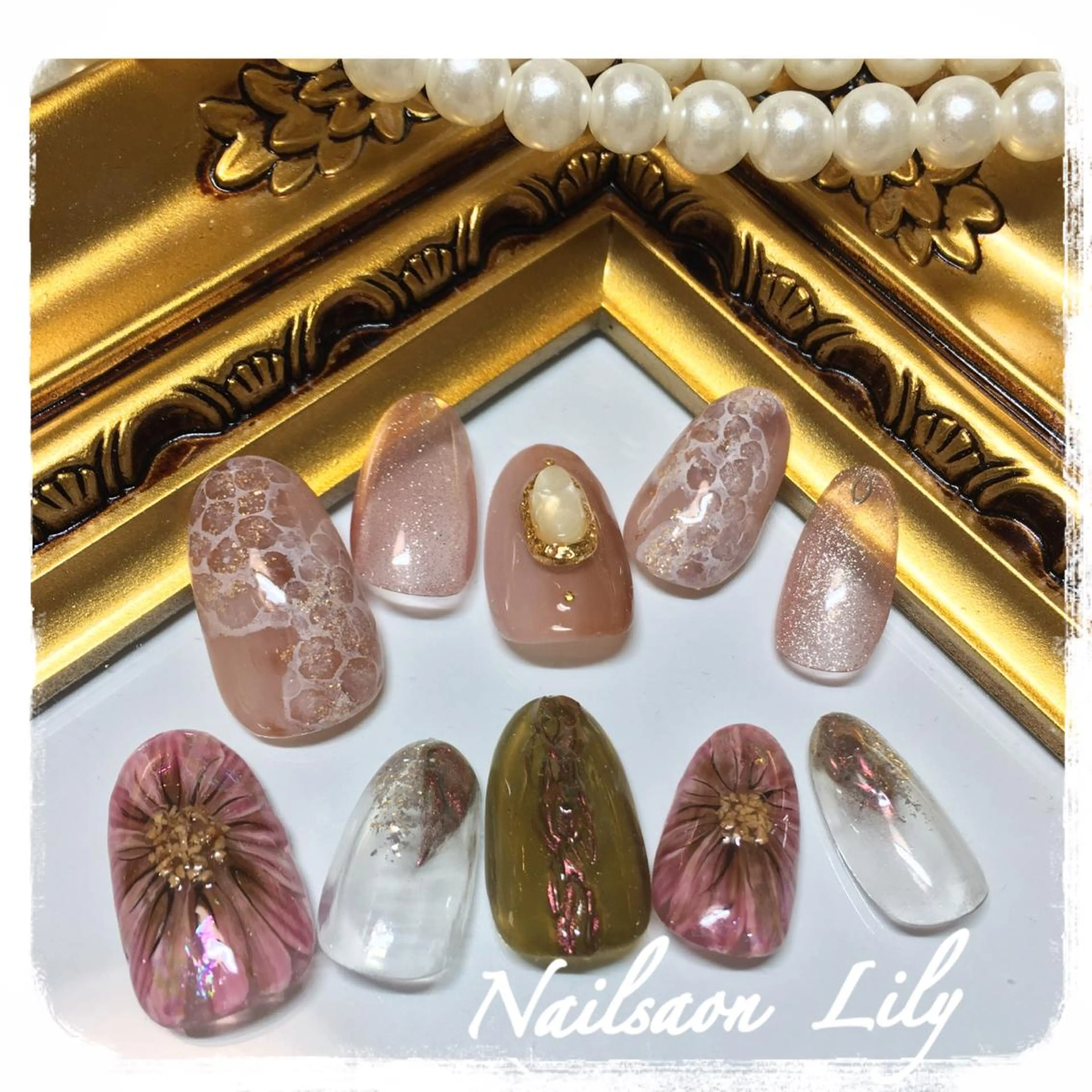 ネイル Nailsalon Lilyのネイルデザイン