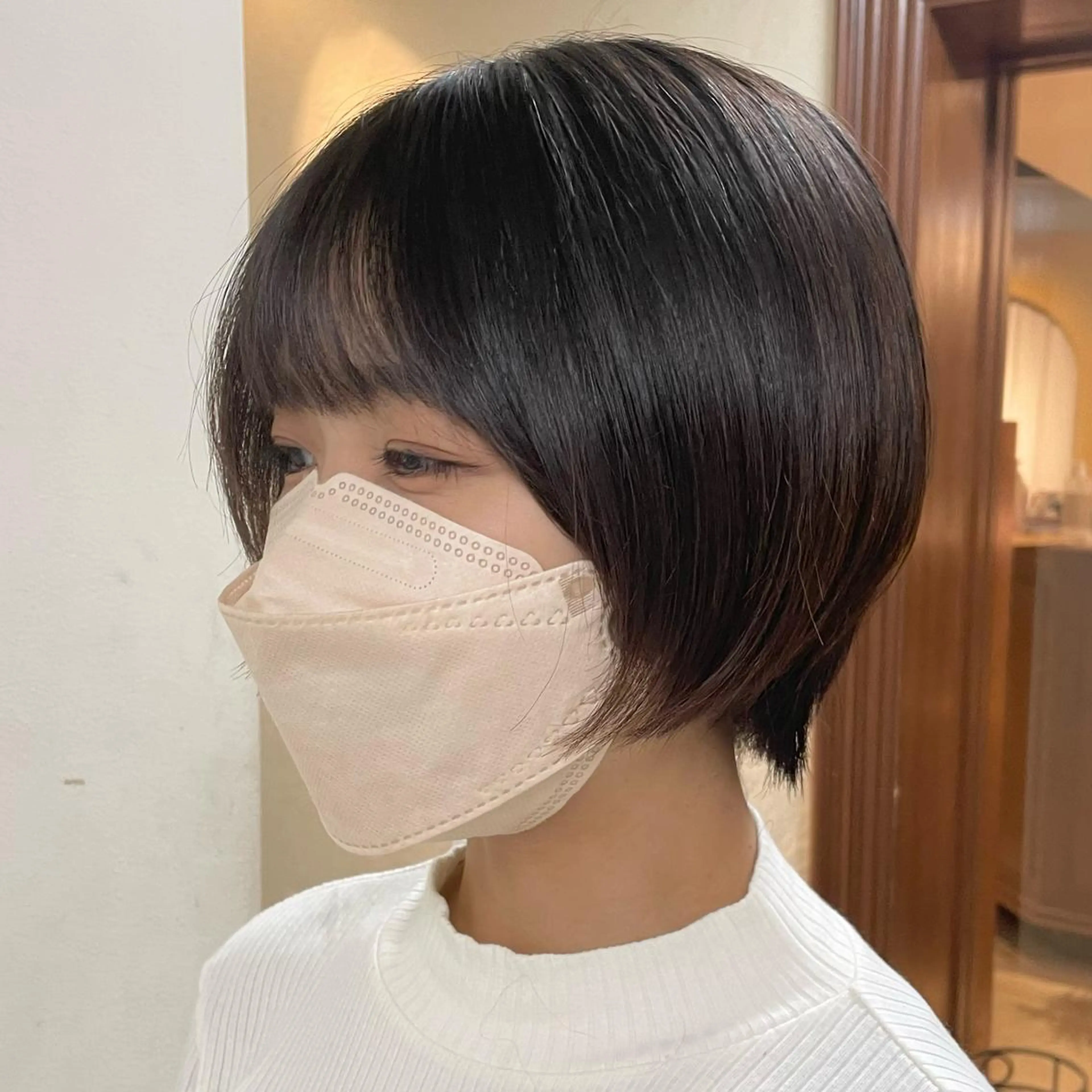 ショート カラー ヘアアレンジ カット ヘアカラー トリートメント maoブリーチ無し 似合わせカラーのヘアスタイル