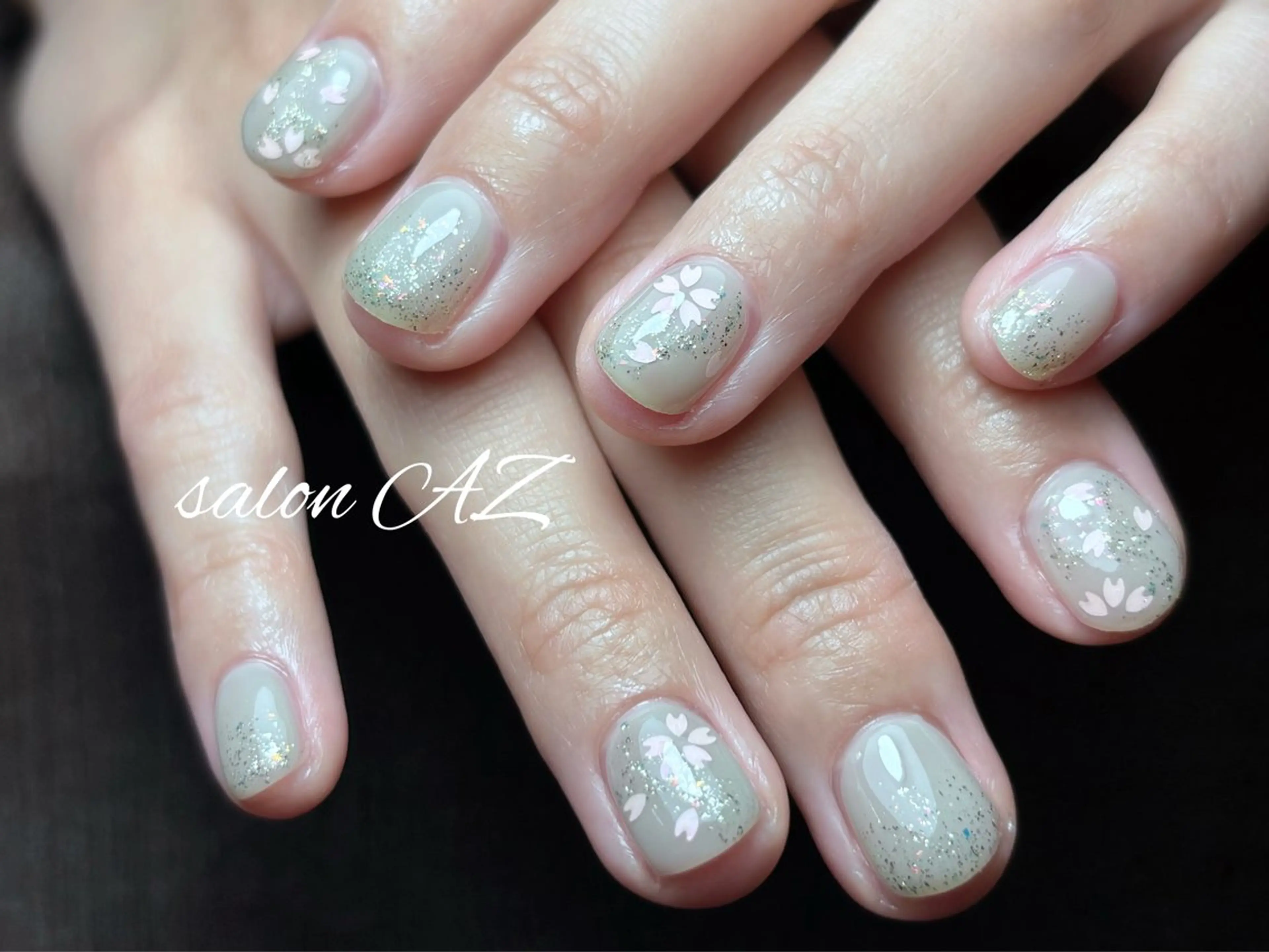 ネイル オフィスネイル ハンドネイル salon AZのネイルデザイン