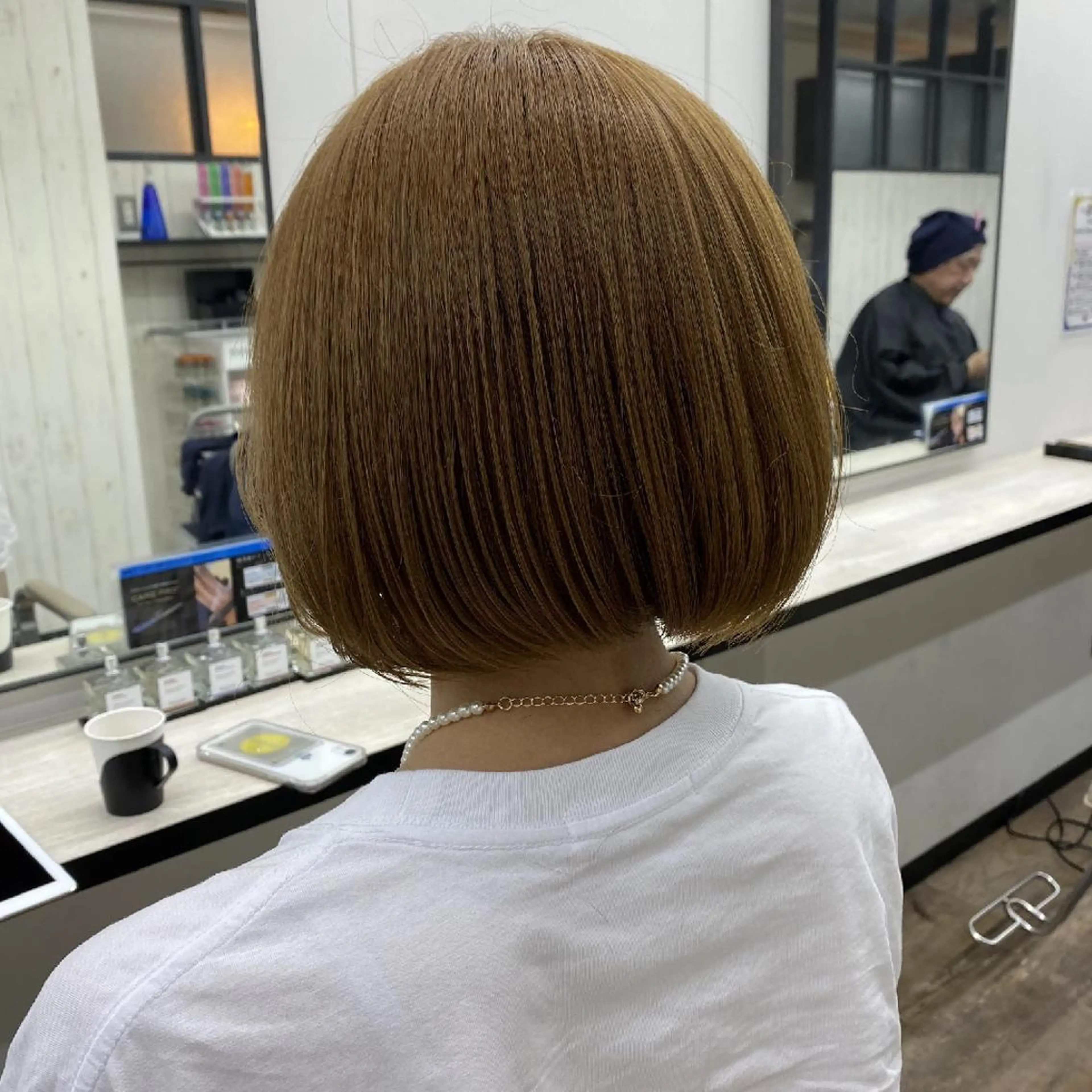 ショート カラー 似合わせ小顔カット 🌟神谷 ヨシタカのヘアスタイル