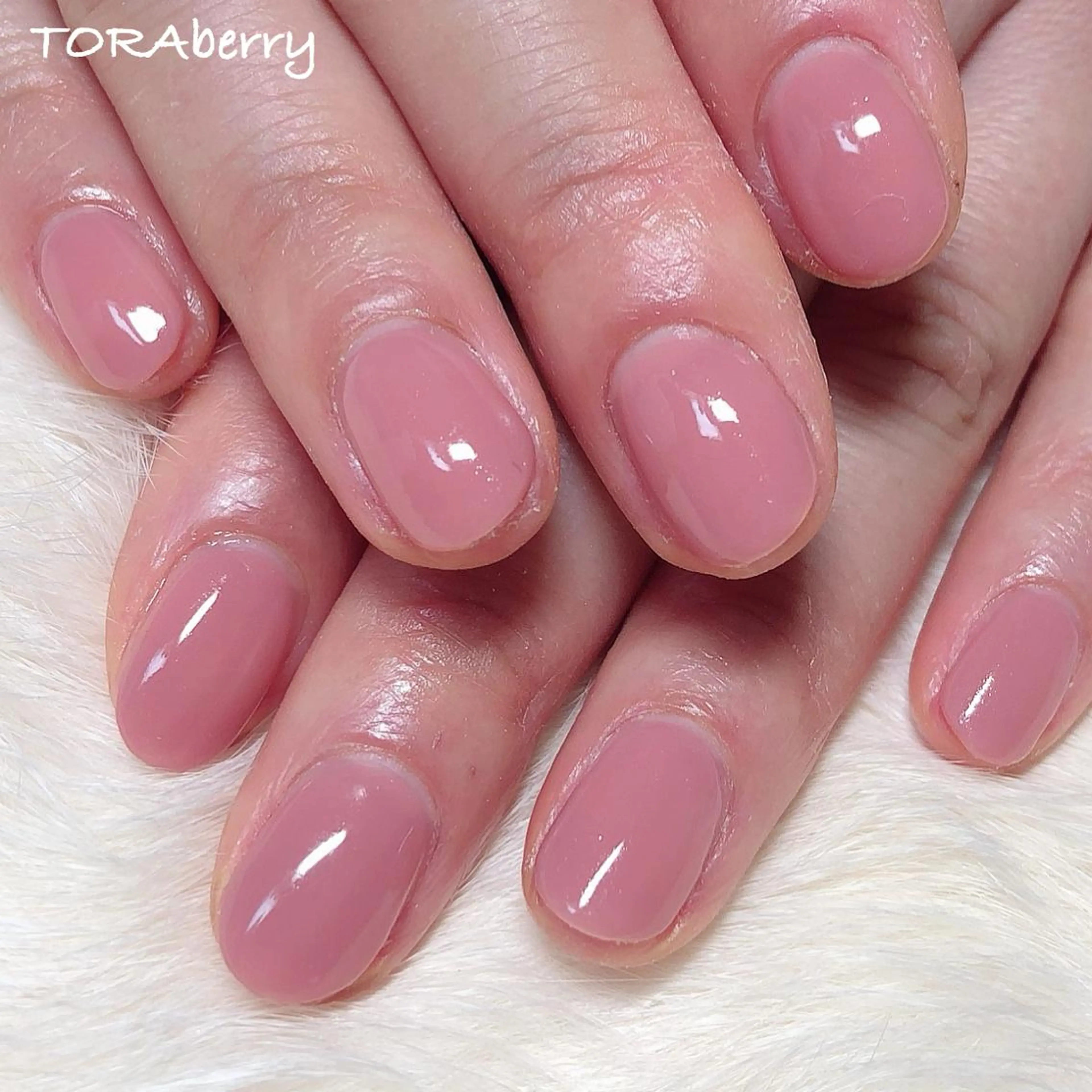 ネイル ワンカラーネイル ハンドネイル ネイリスト なつみのネイルデザイン