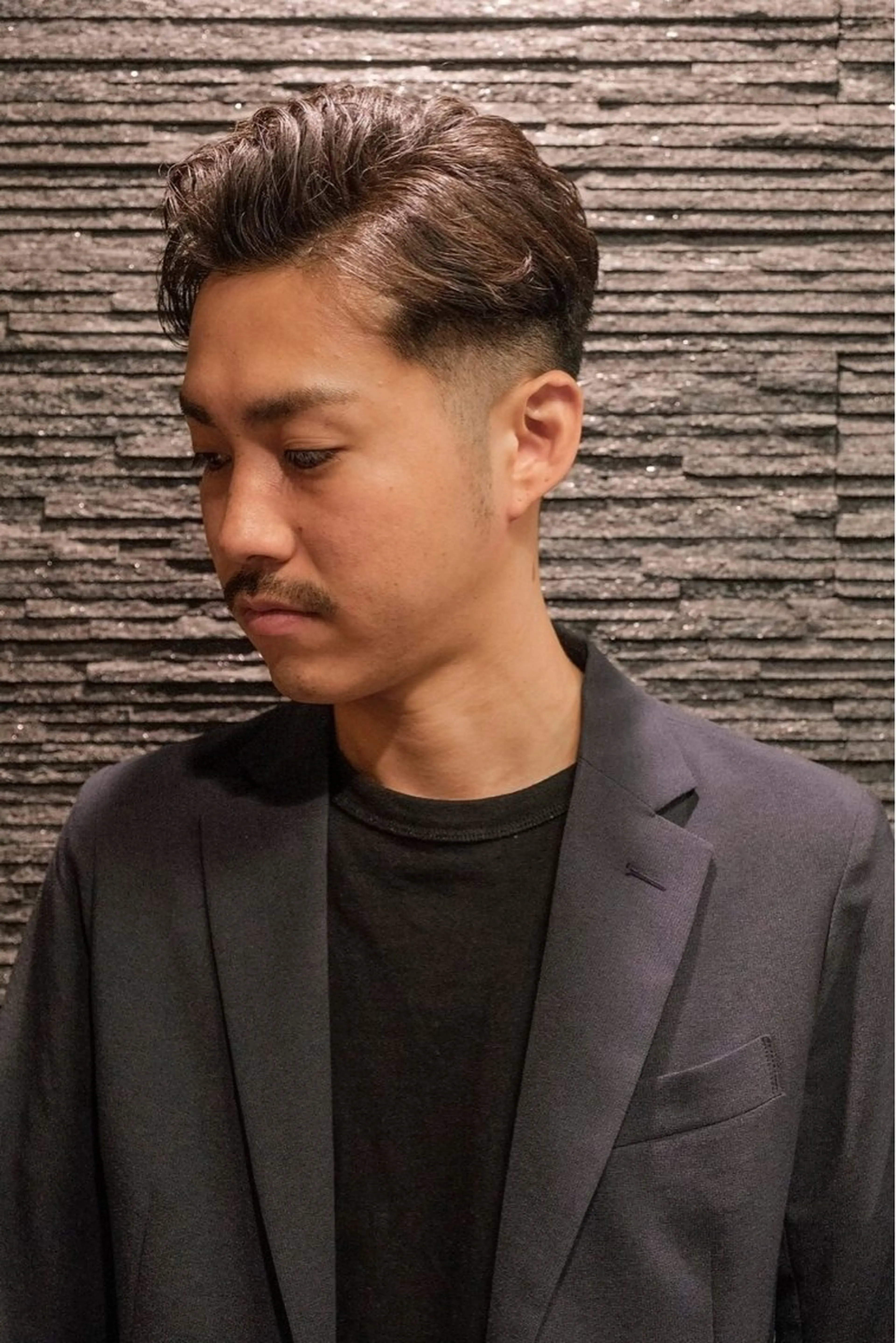 [白髪染め+カット +炭酸シャンプー+トリートメント］の写真