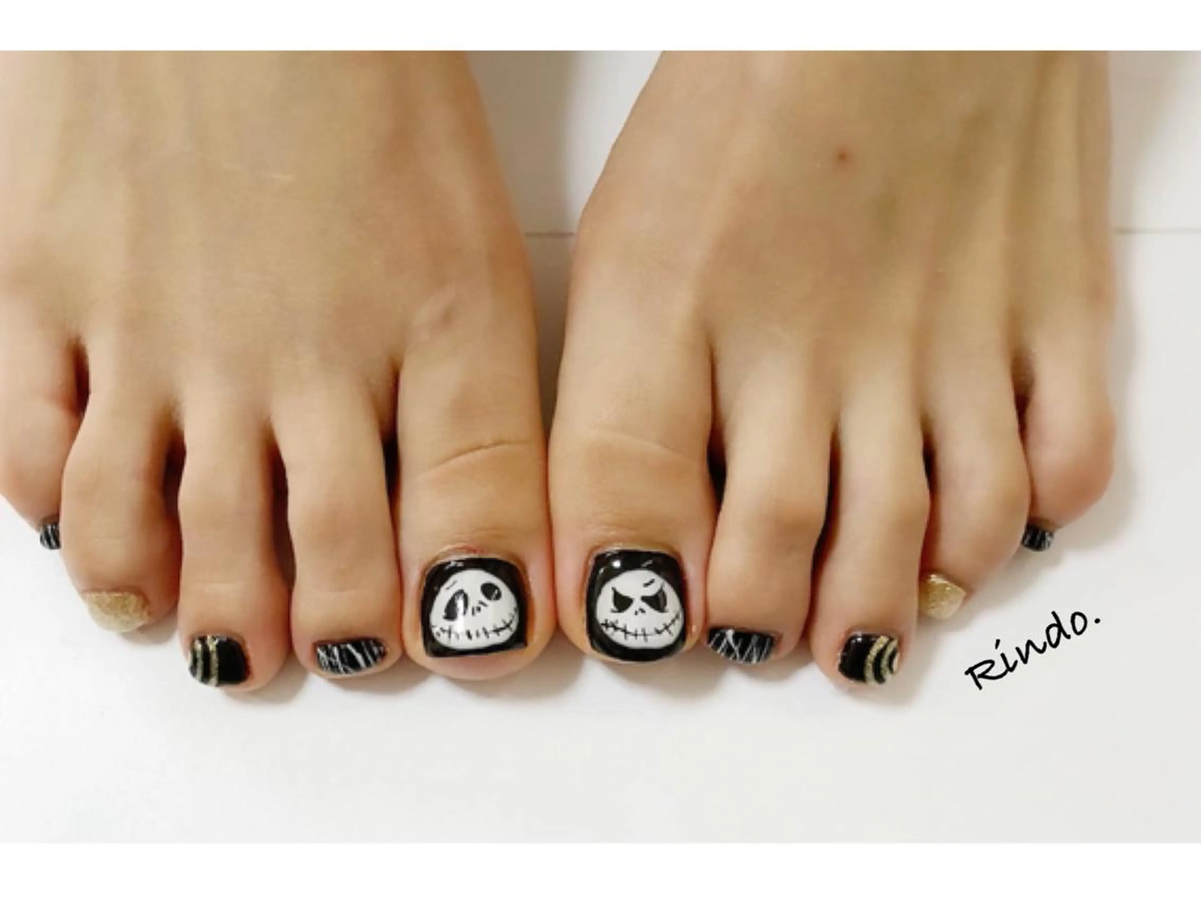 ネイル フットネイル ハロウィン ハンドネイル Rindo.ネイル ♡耳つぼジュエリーのその他イメージ