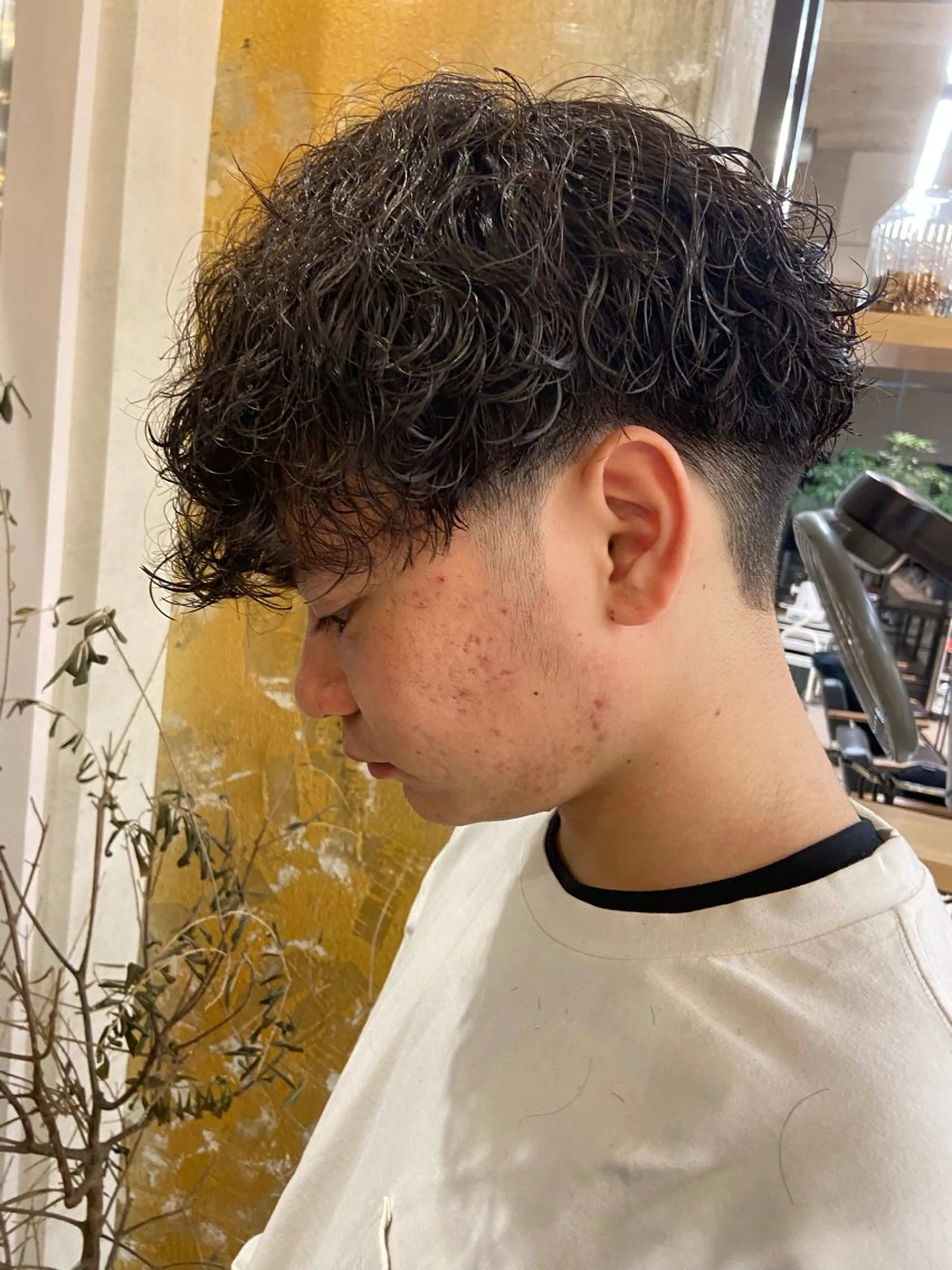 パーマ メンズ メンズパーマ /髪質改善/はるたのヘアスタイル