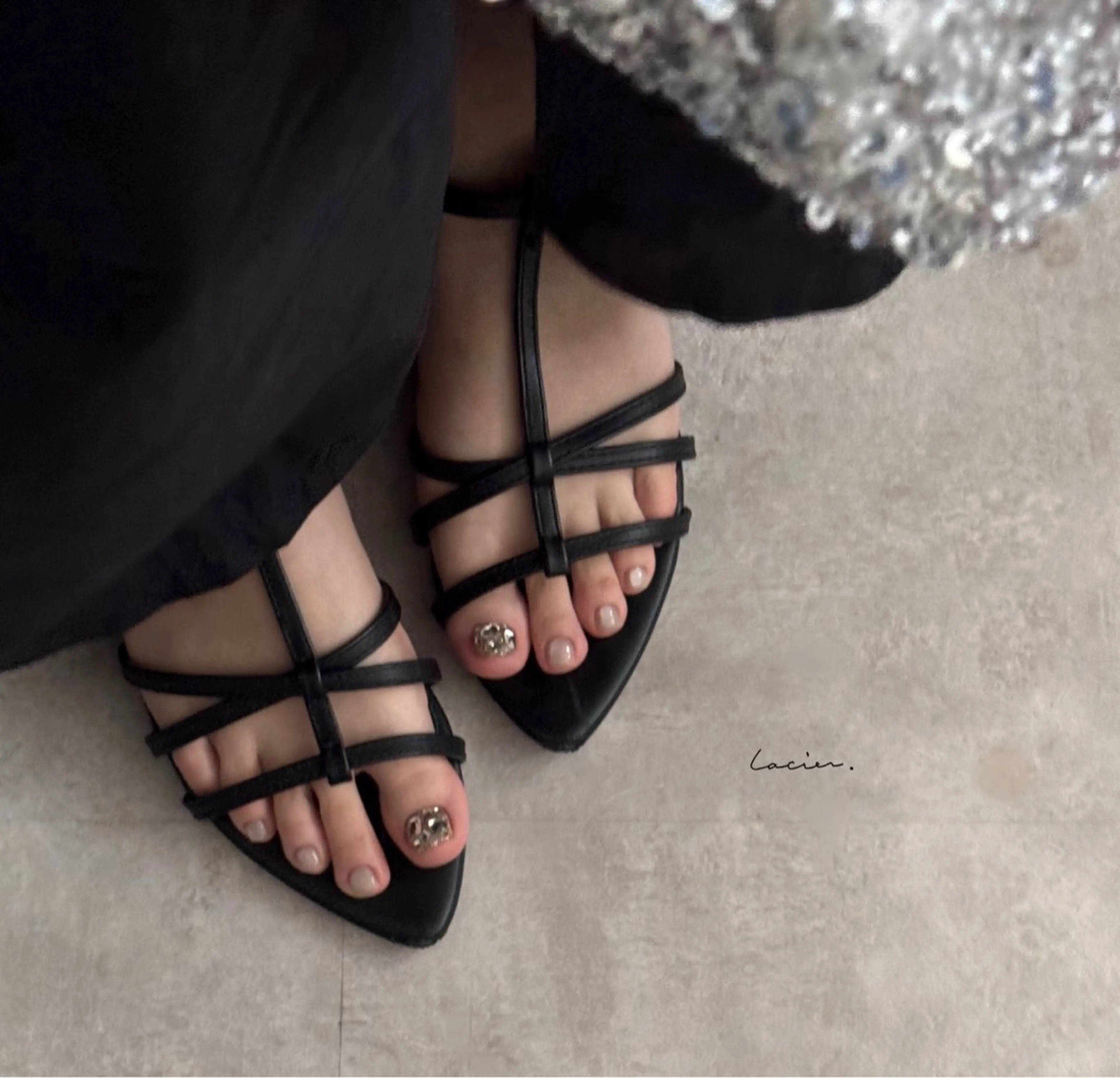 ネイル フットネイル lacier nailのネイルデザイン