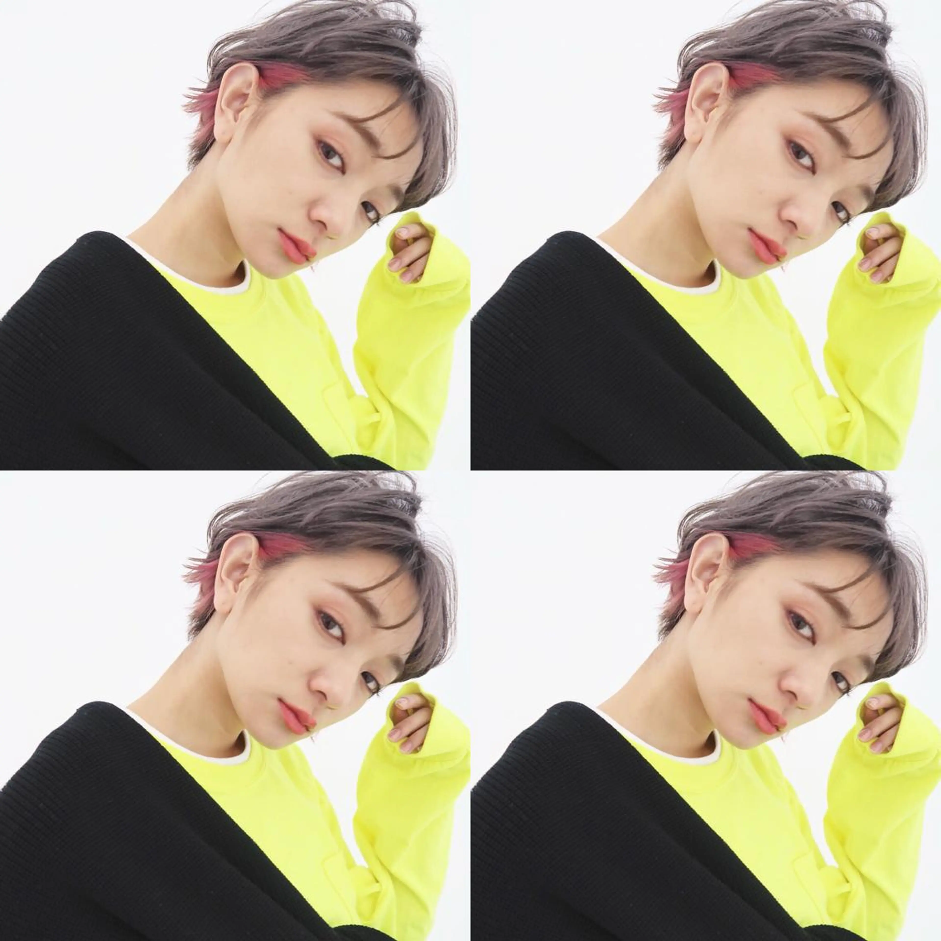 ショート カラー パーマ Memories水天宮前所属・花渕 俊彦のヘアスタイル