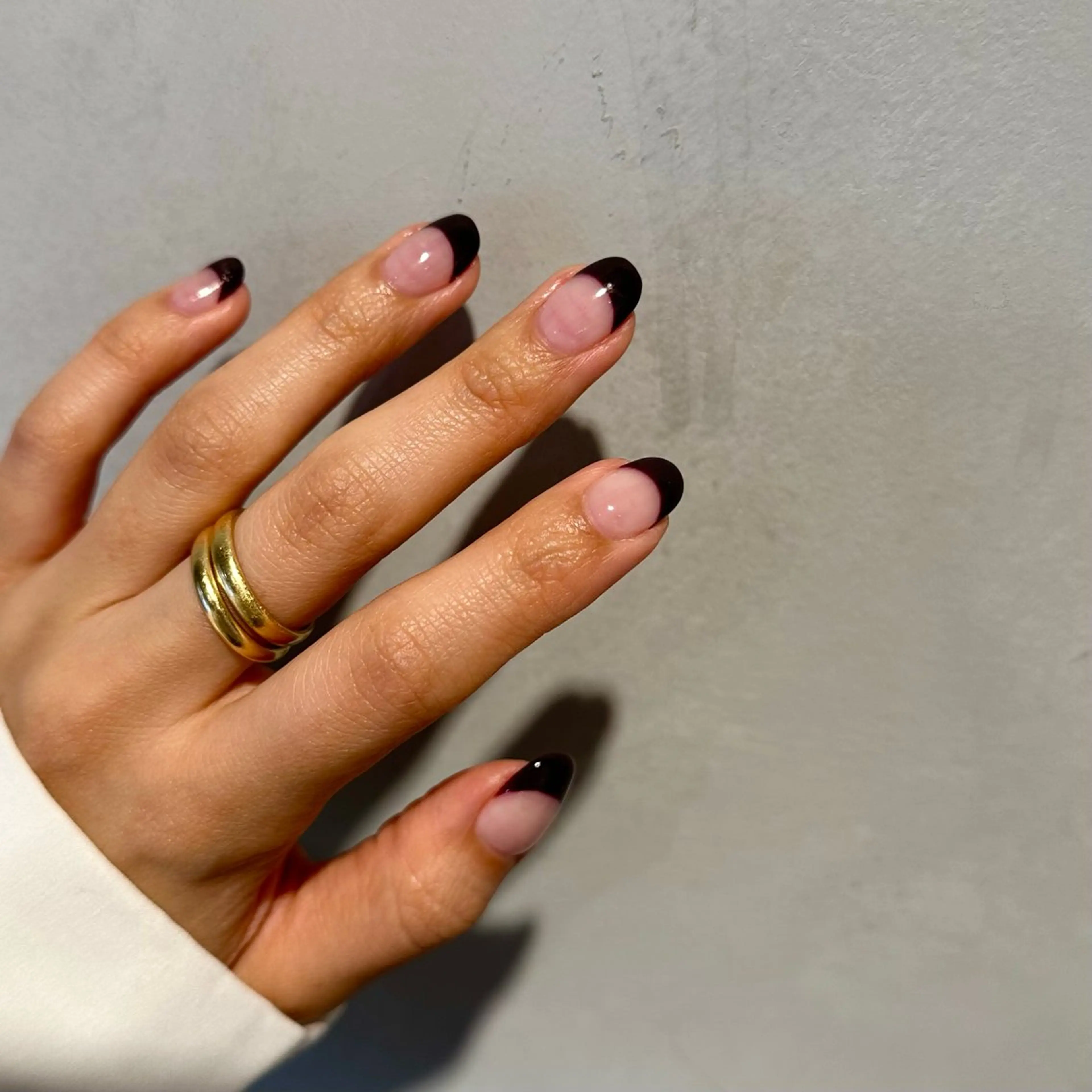 【オフ無】💎フレンチ/グラデーション💎(クリアベース)の写真