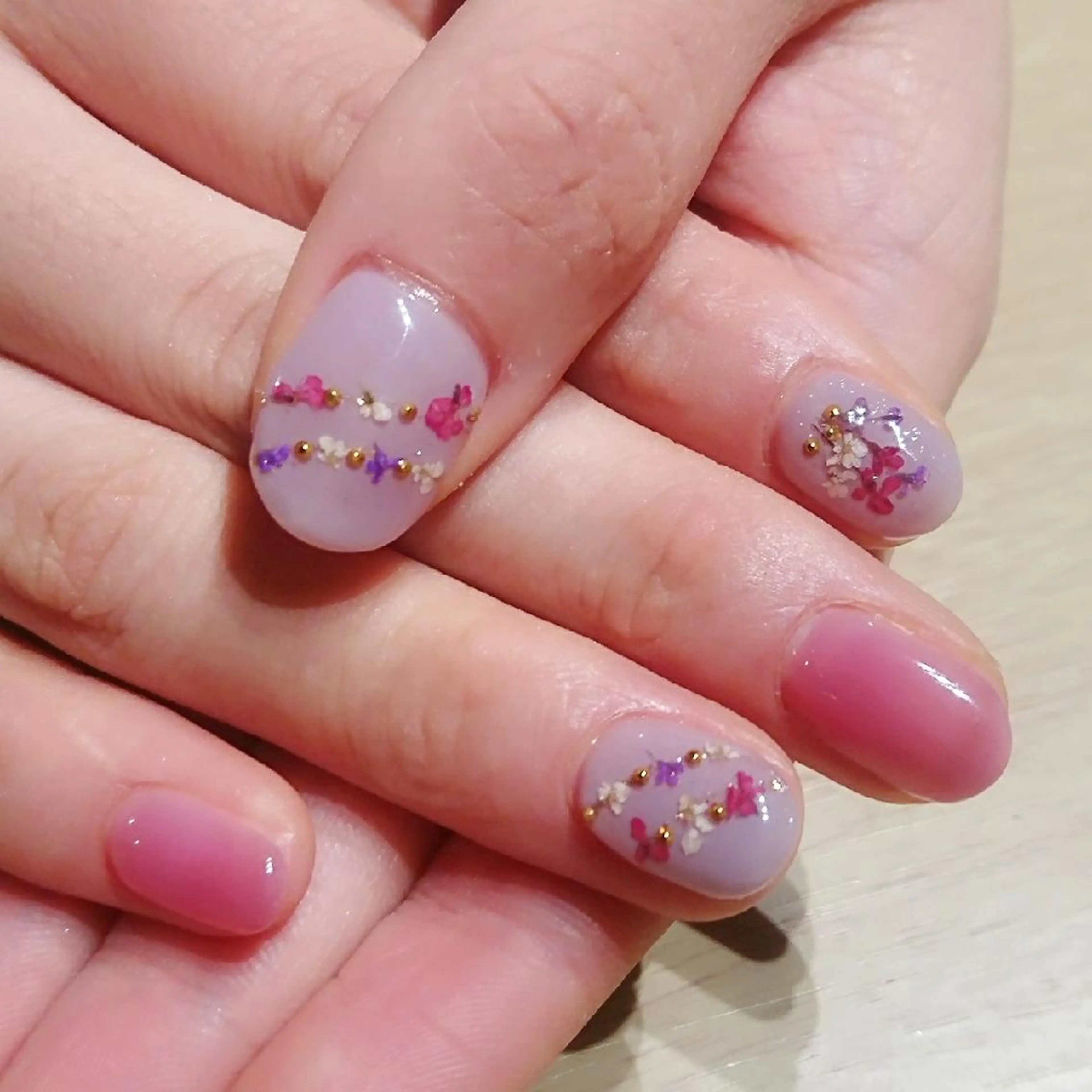 ネイル フラワーネイル Nail Space R所属・ネイルスペースR 小林のネイルデザイン