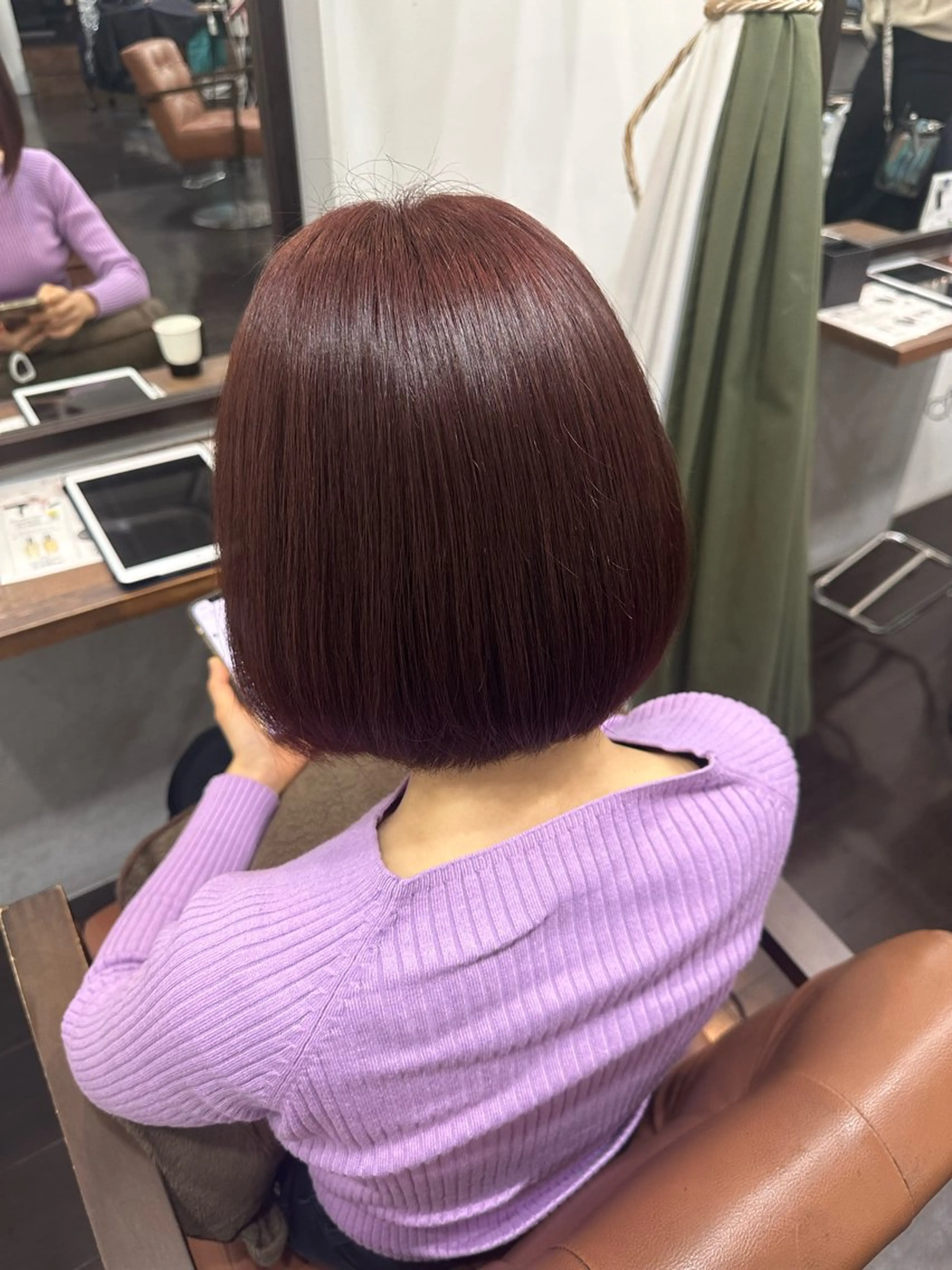 カラー 名駅/艶カラー/原田 永遠のヘアスタイル