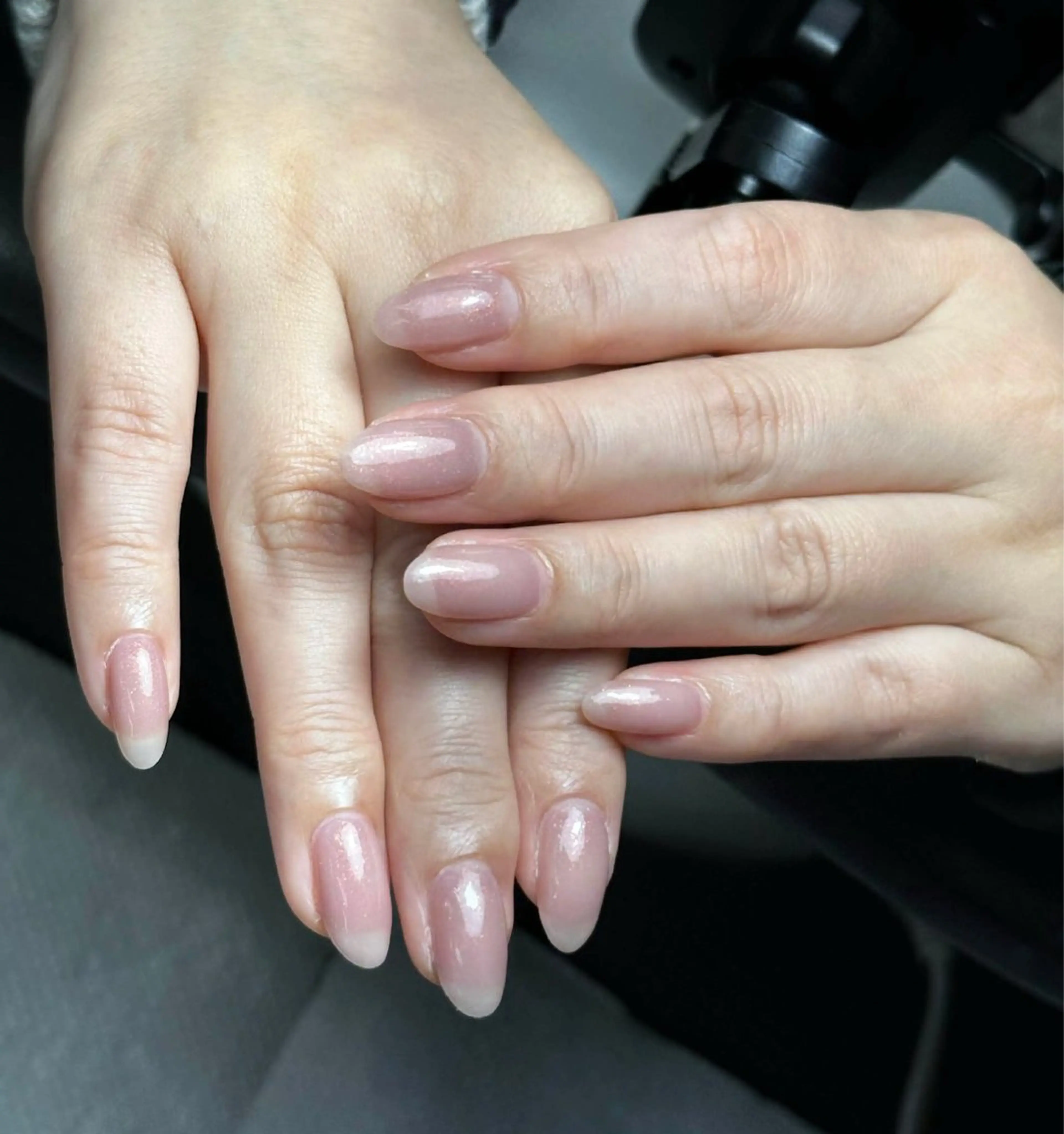 ネイル 韓国ネイル 持ち込み ニュアンスネイル ネイルチップ ハンドネイル Tini ANA.CHUOのネイルデザイン